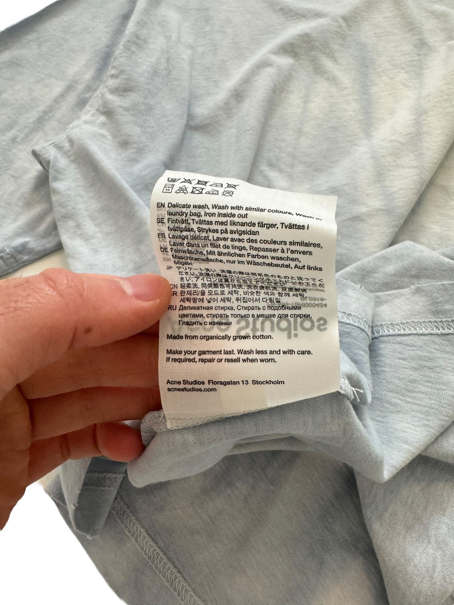 Logo Stamp Dye Shirt