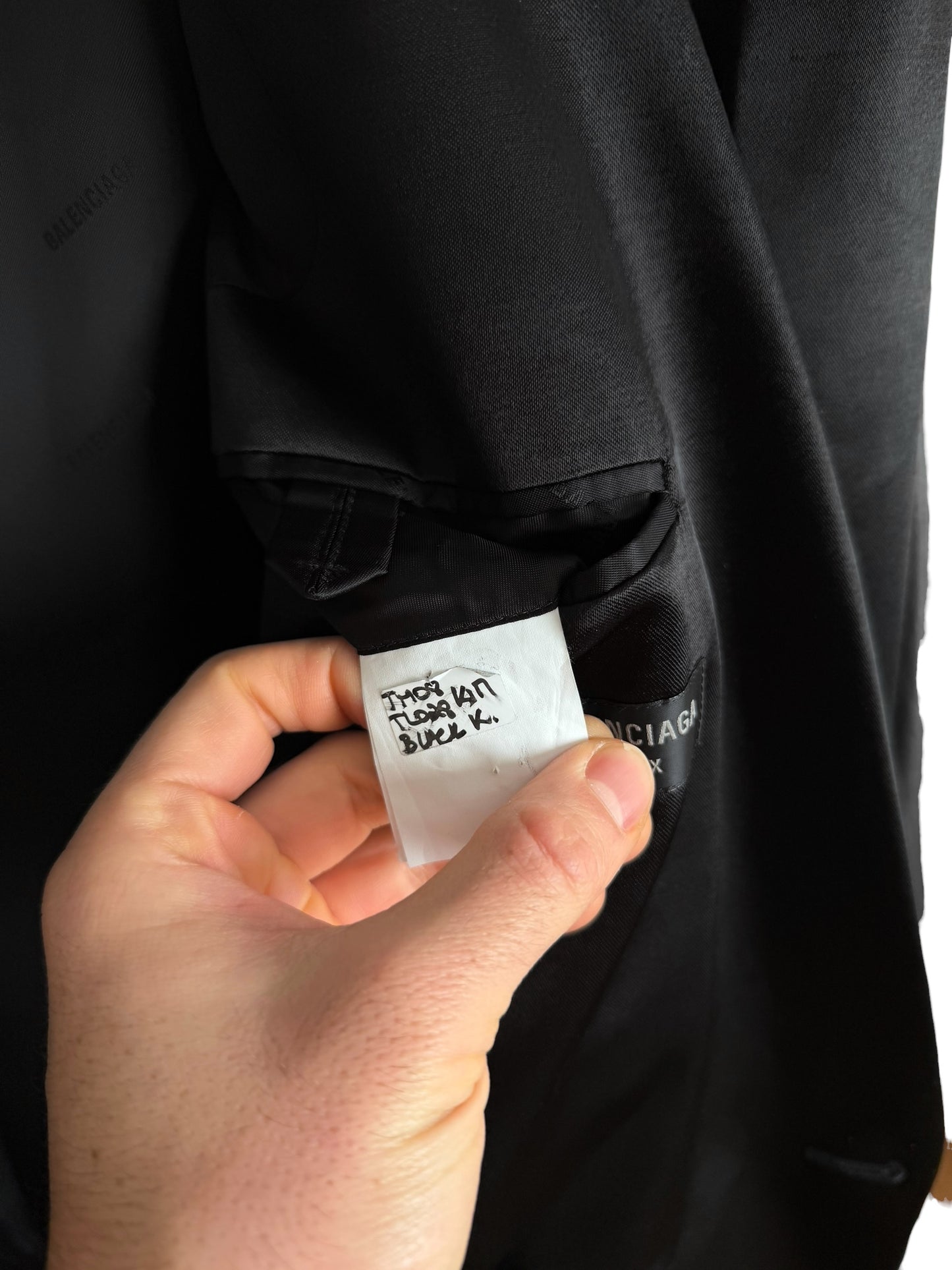 2023 Sample Steroid Heavy Coat (Heavy Satin Cupro)