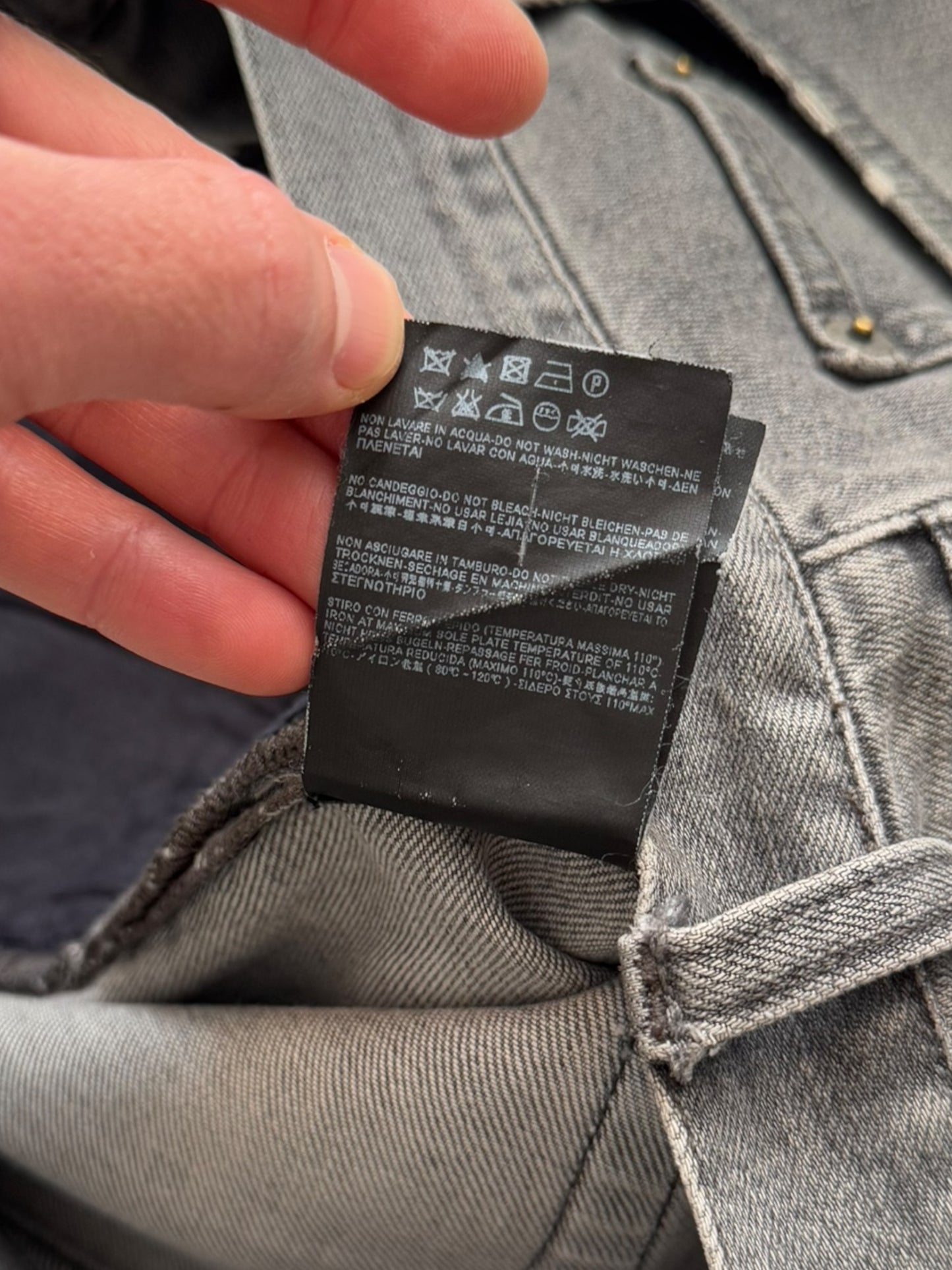 2014 Grey Skinny Denim