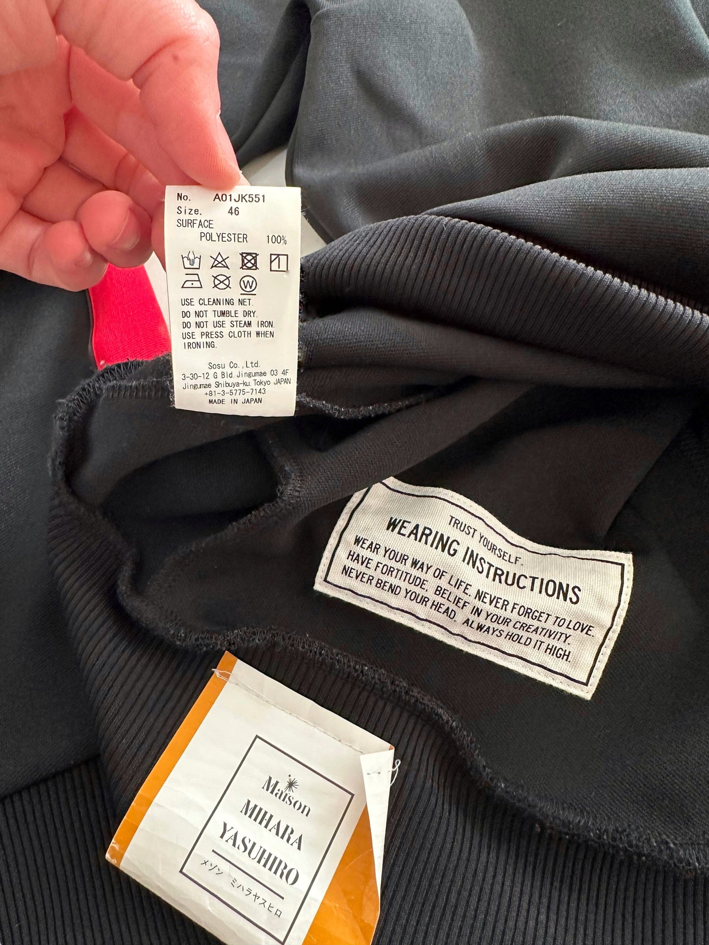 Oversized Big Zipper Tracktop