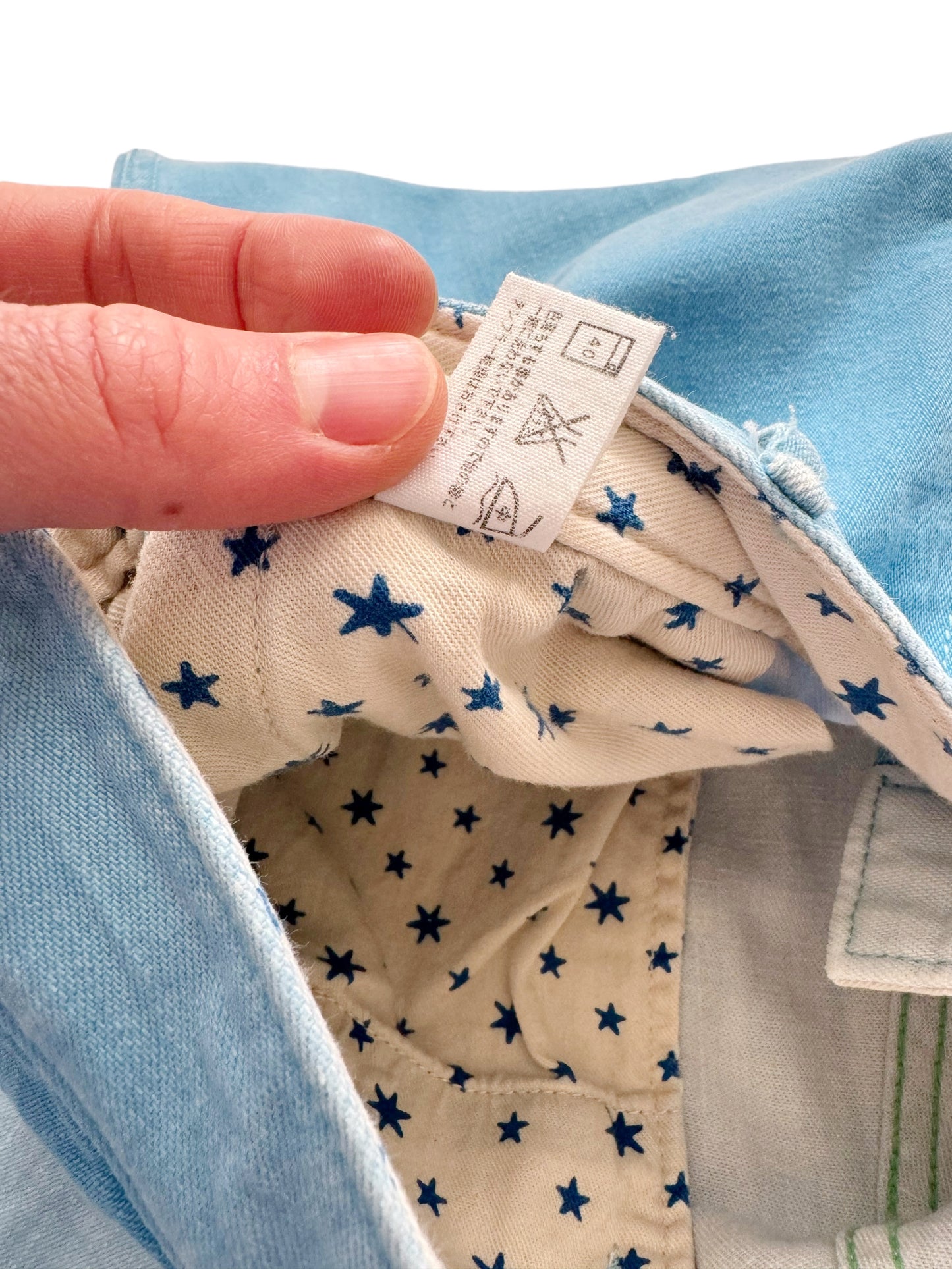 Flared Flower Garden Embroidered Pants