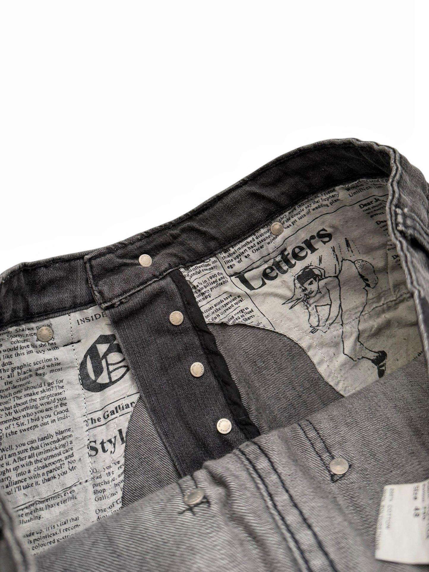 2008 Runway Gunslinger Revolver Pistol Skinny Denim