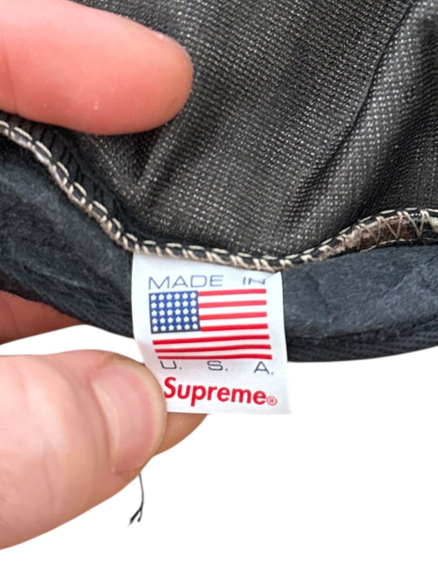 Chocolate Camo Chino Camp Cap