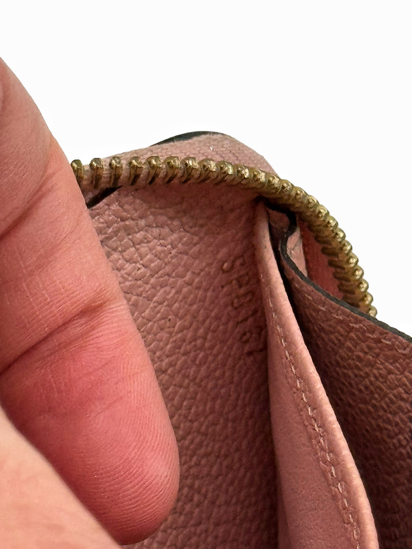 Soft Leather Pink Wallet