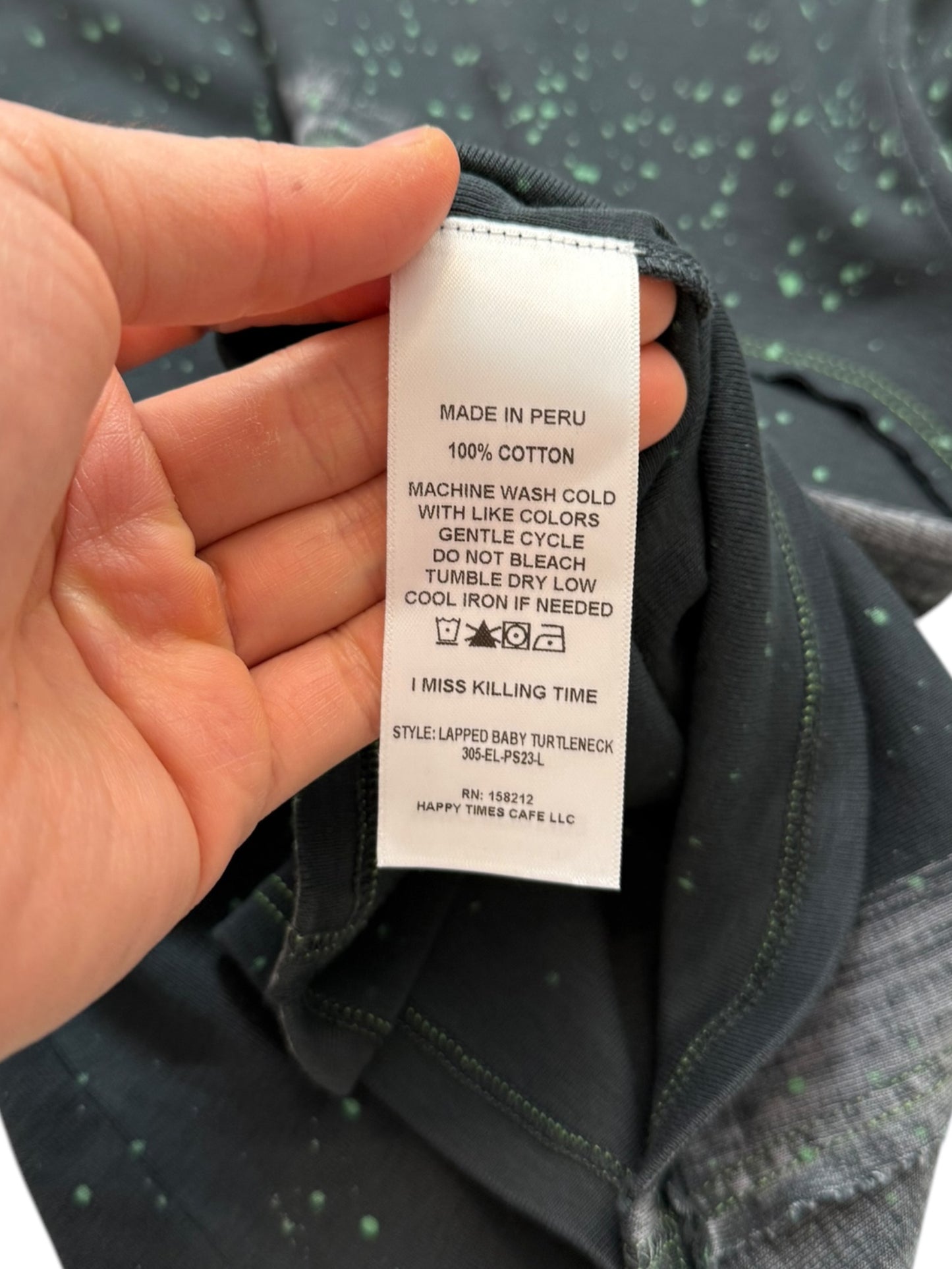 Lapped Baby Turtleneck Longsleeve