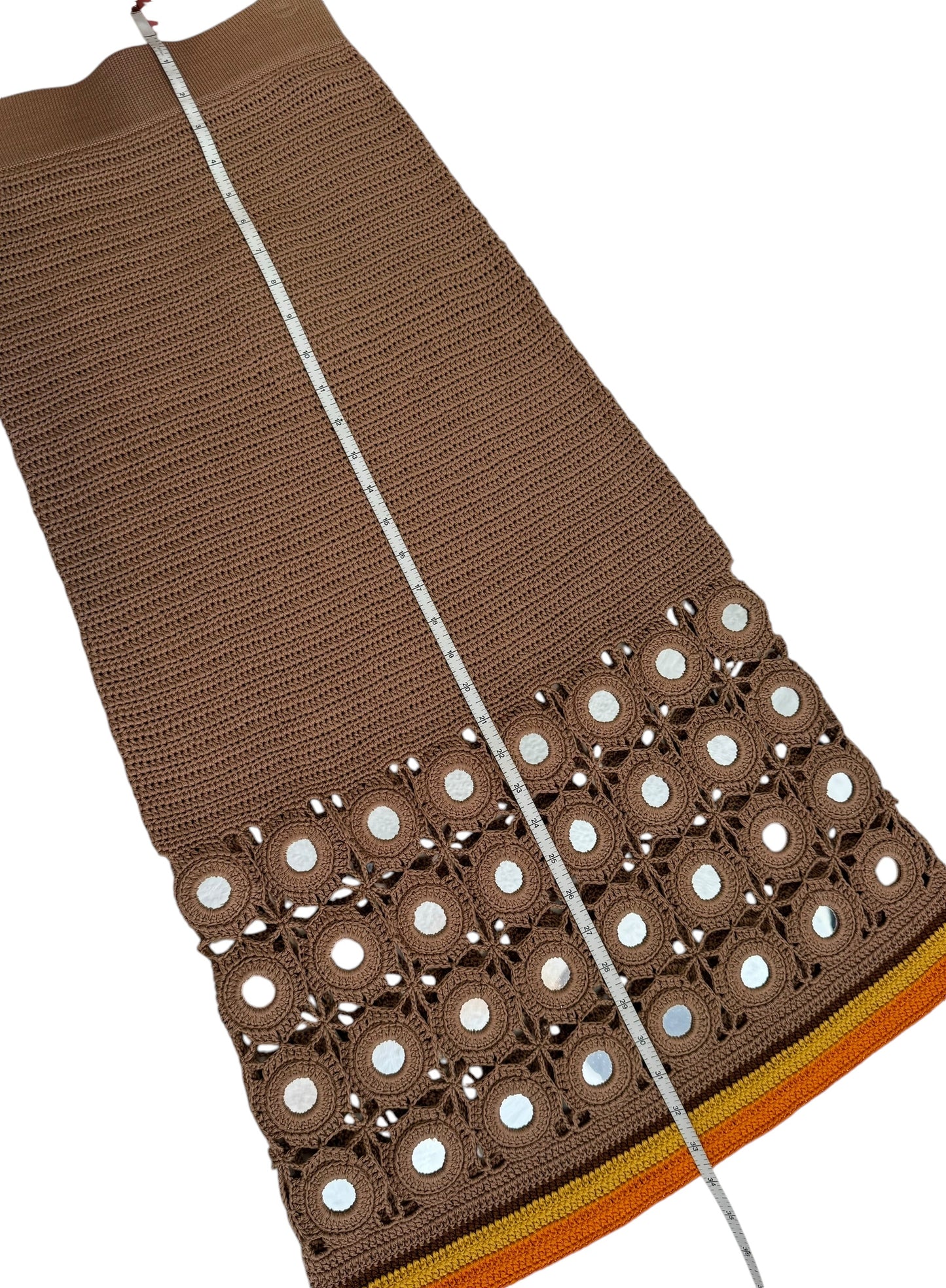 Mirrors Knit Marimba Crochet Dress