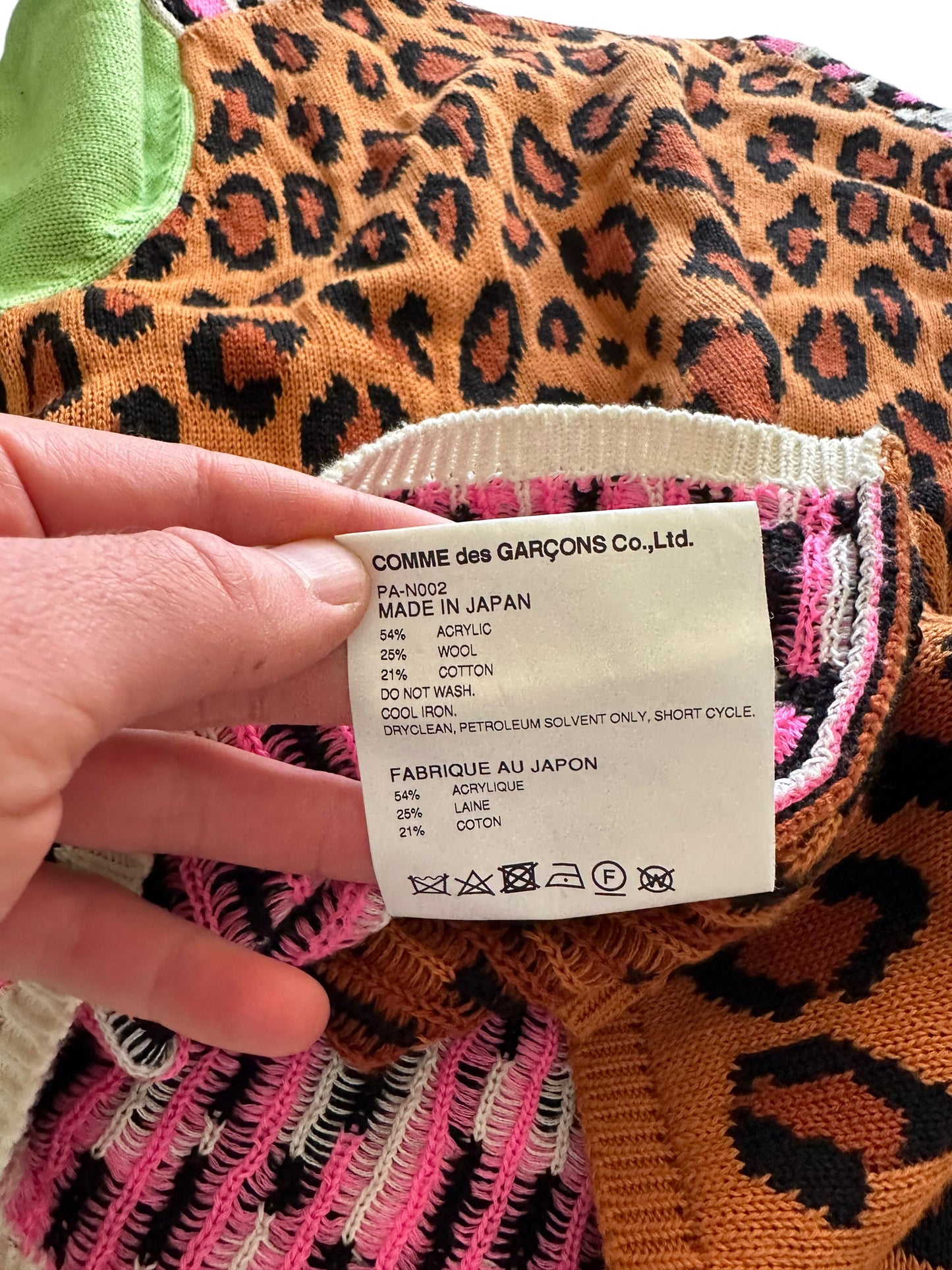 2017 Leopard Print Knit