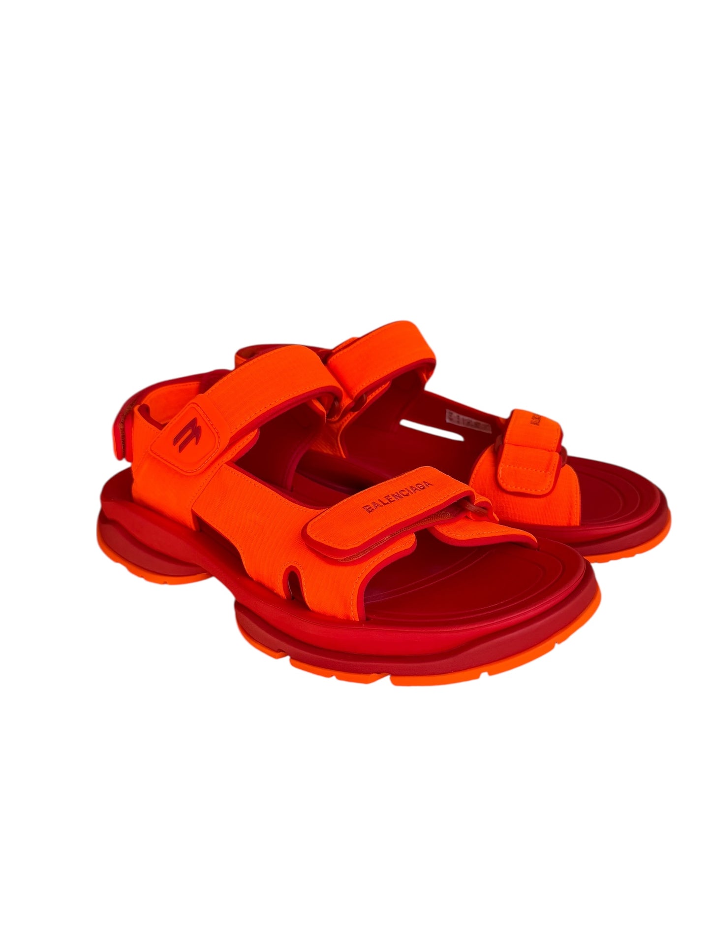 Tourist Strap Sandal Orange Red