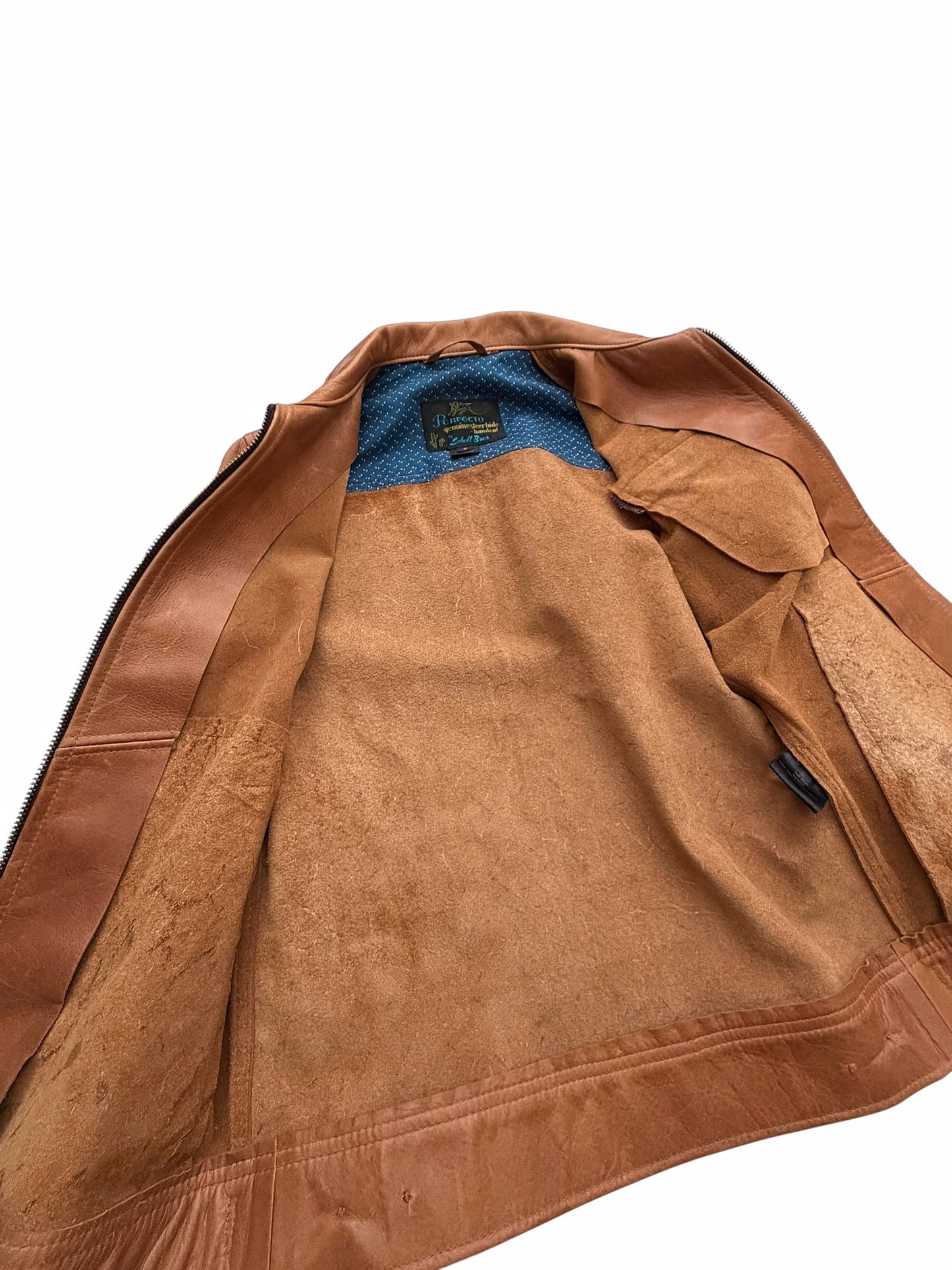 575 Steer Hide Zip Leather Jacket
