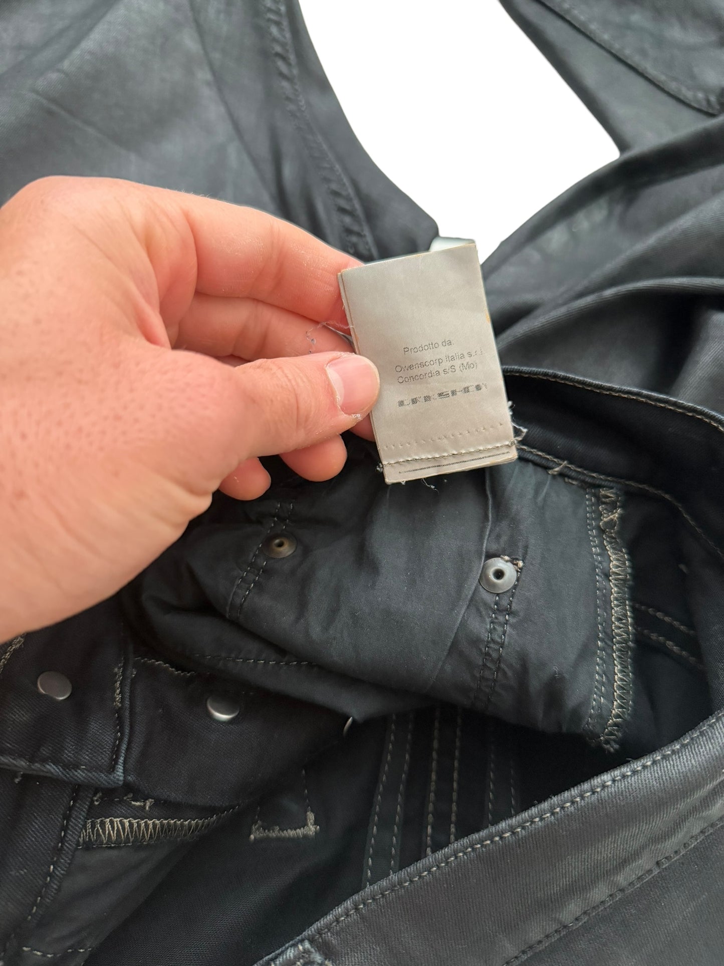 Waxed Detroit Cut Denim