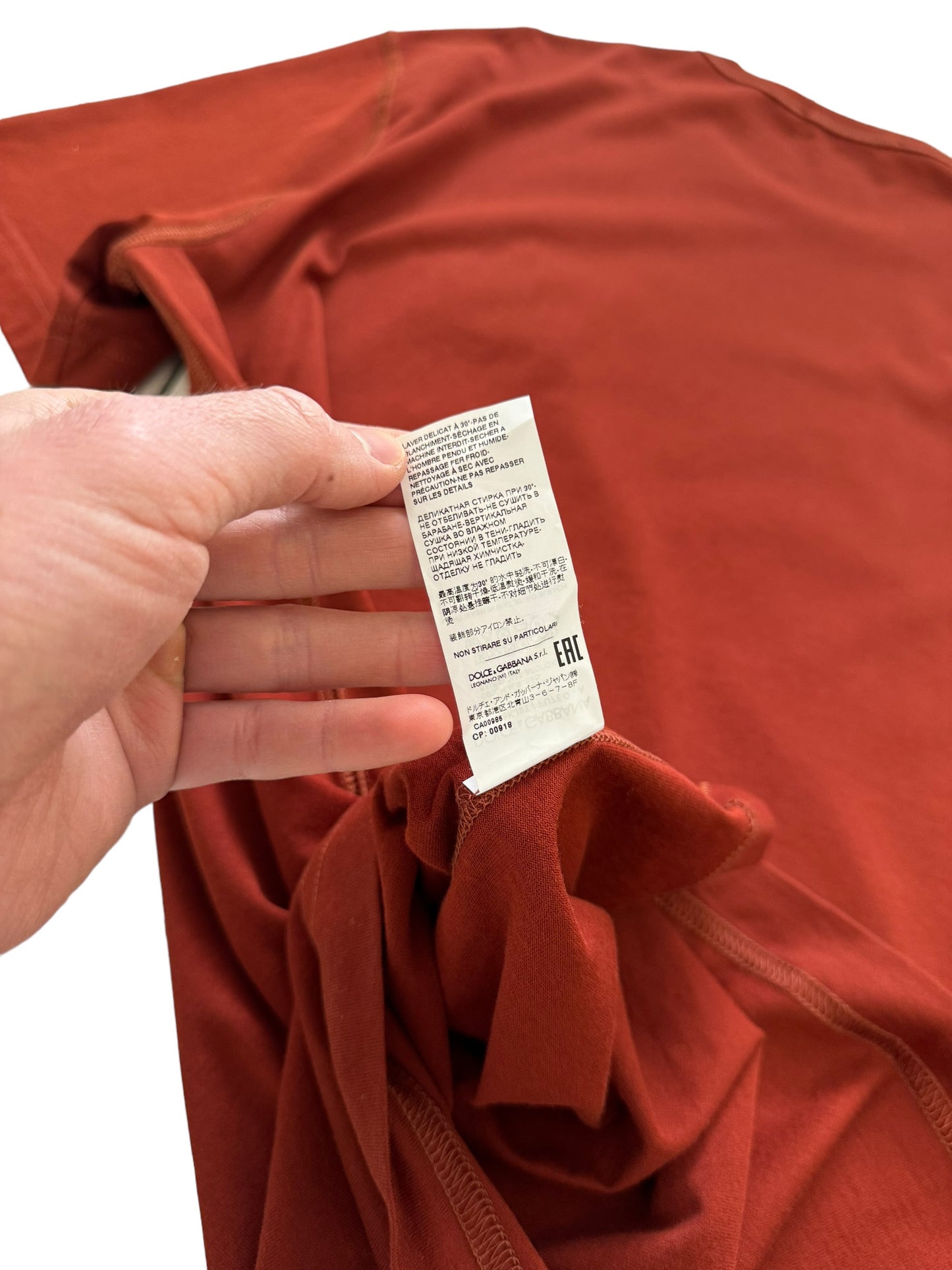 Leather Badge Maroon Shirt