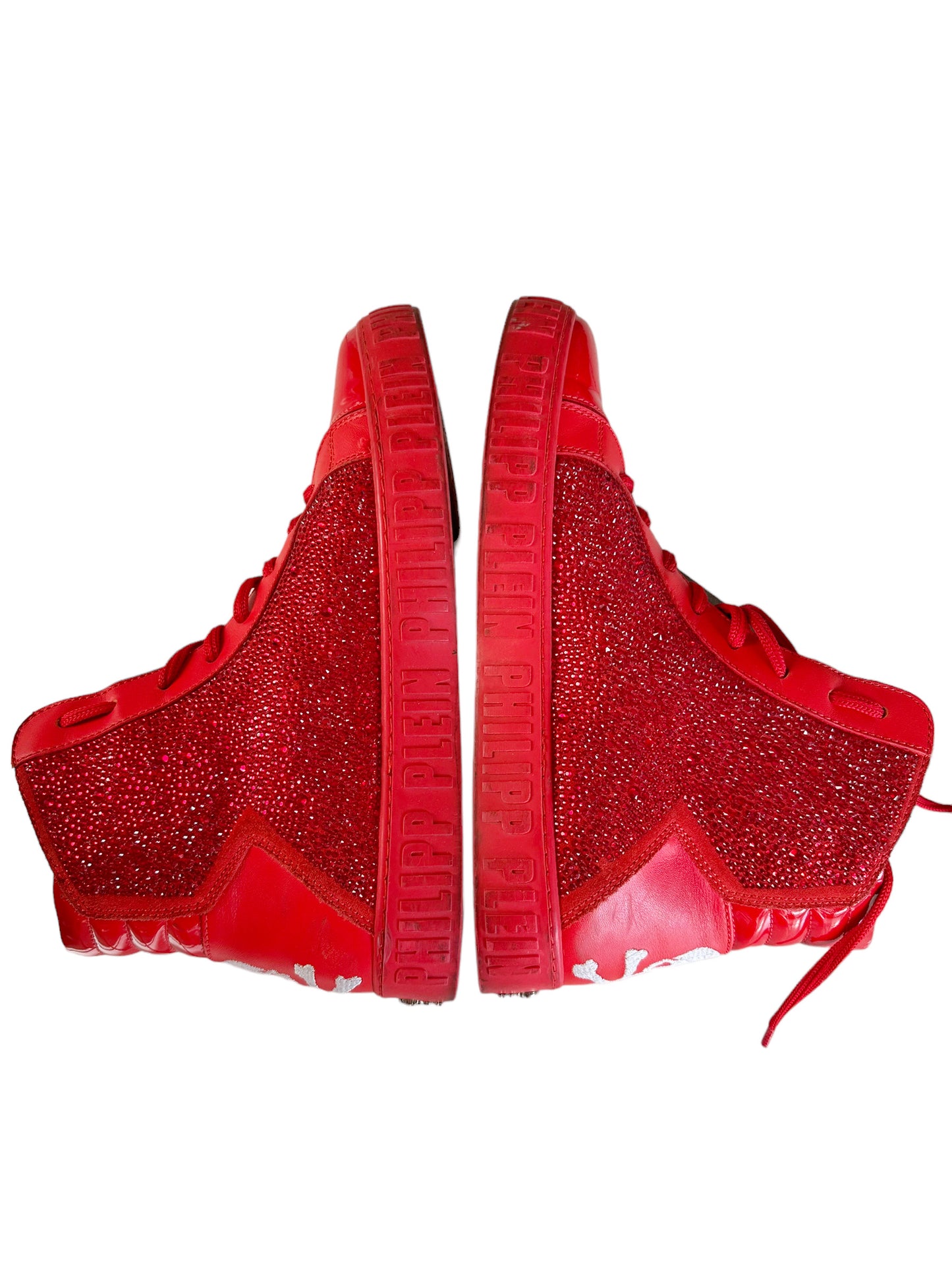 Money Beast Crystal Embellished Hightop
