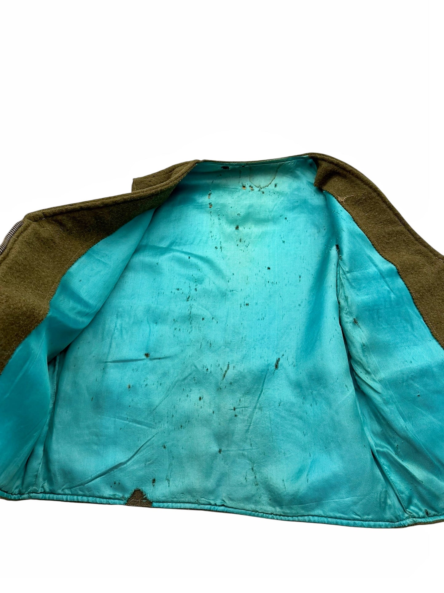 1960’s Korea War Souvenir Wool Vest (Hairy Canary)