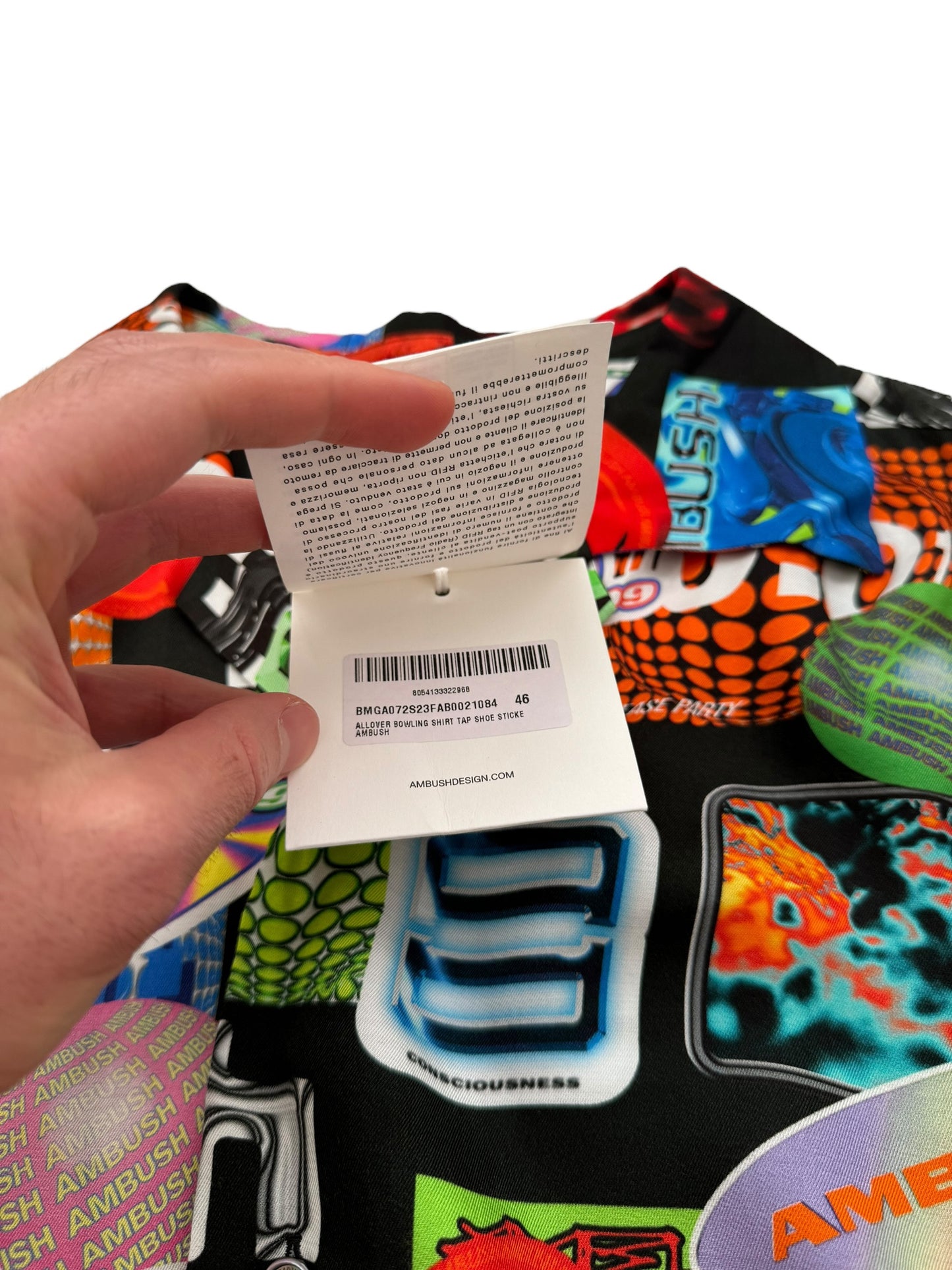 Cyber Rave Icons Viscose Hawaiian