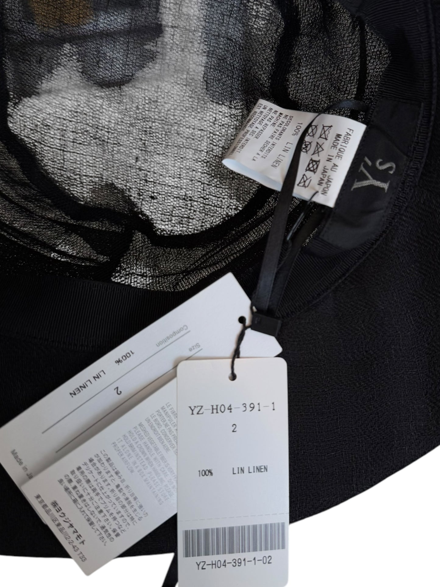 Linen Tweed Cloche Bucket Hat