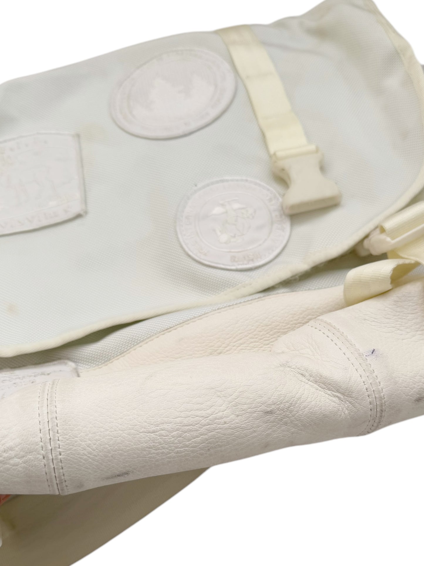 Ballistic White Deerskin 18L Cordura E-Cat