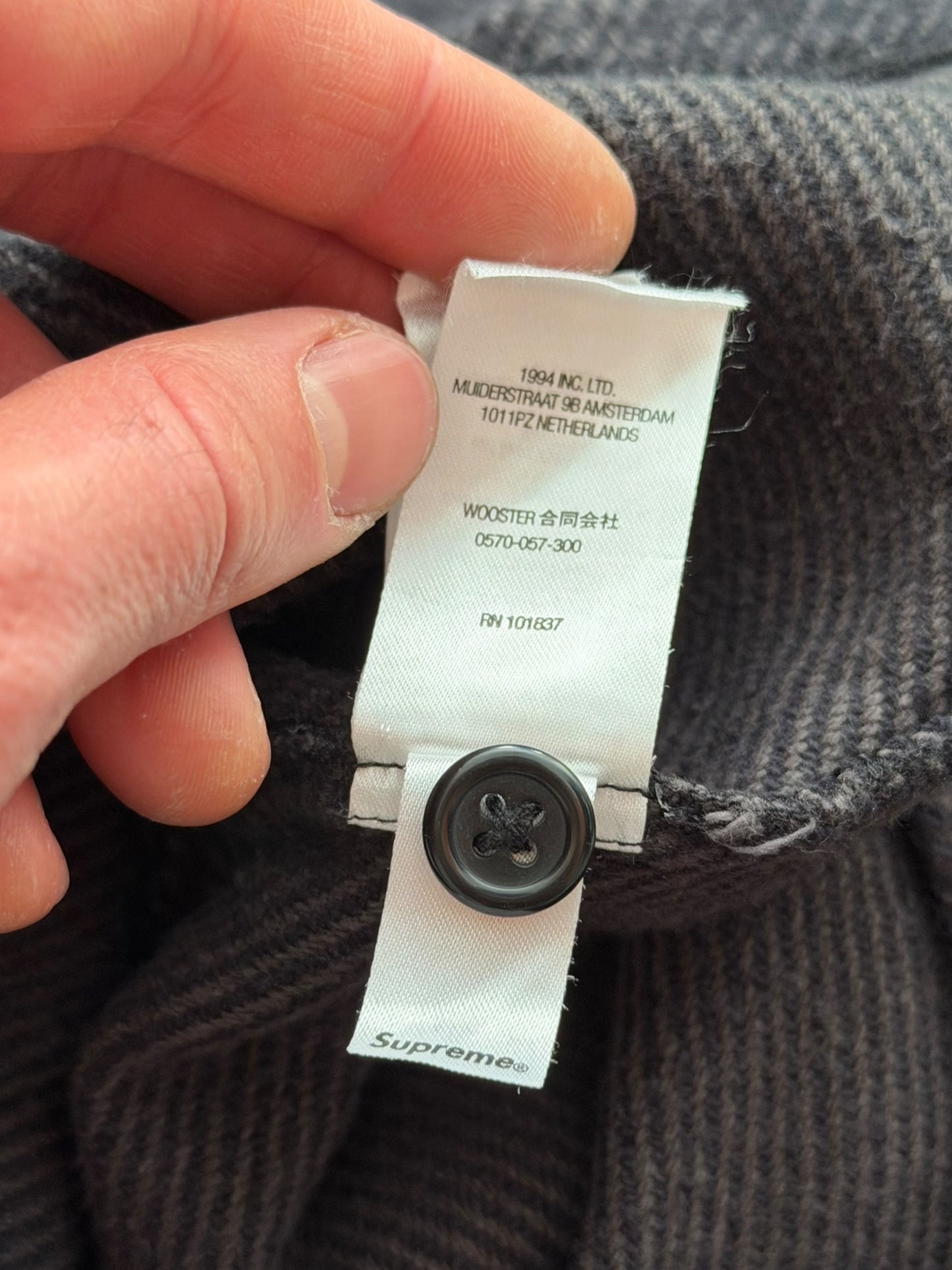 Heavy Grey Flannel Shirt