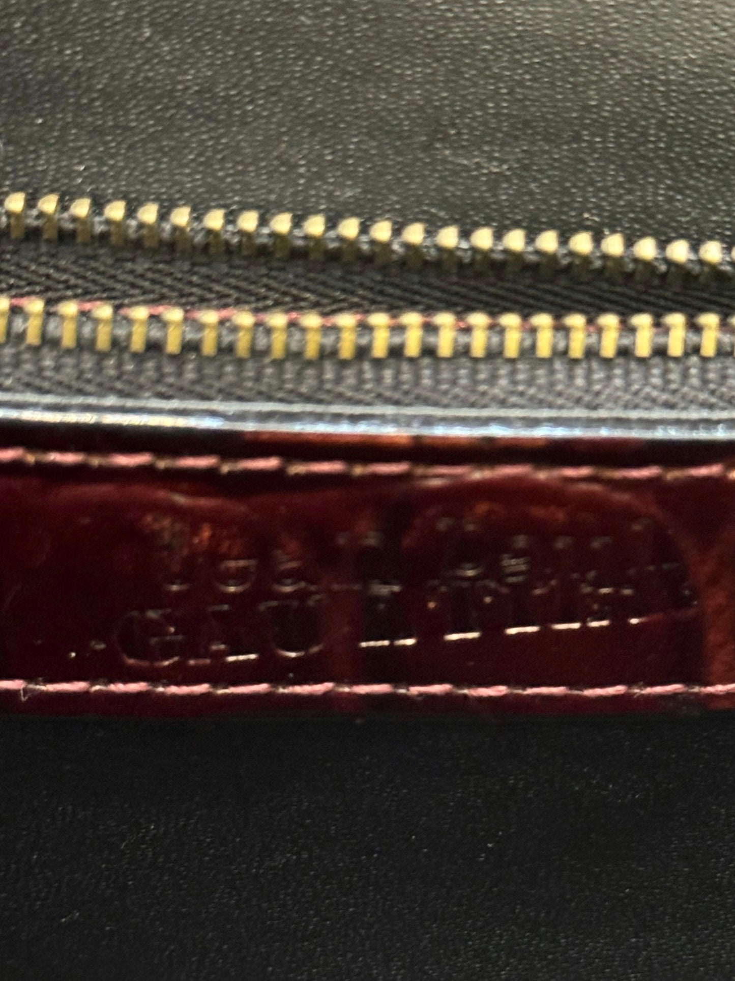 1990’s Croc Embossed Leather Bag