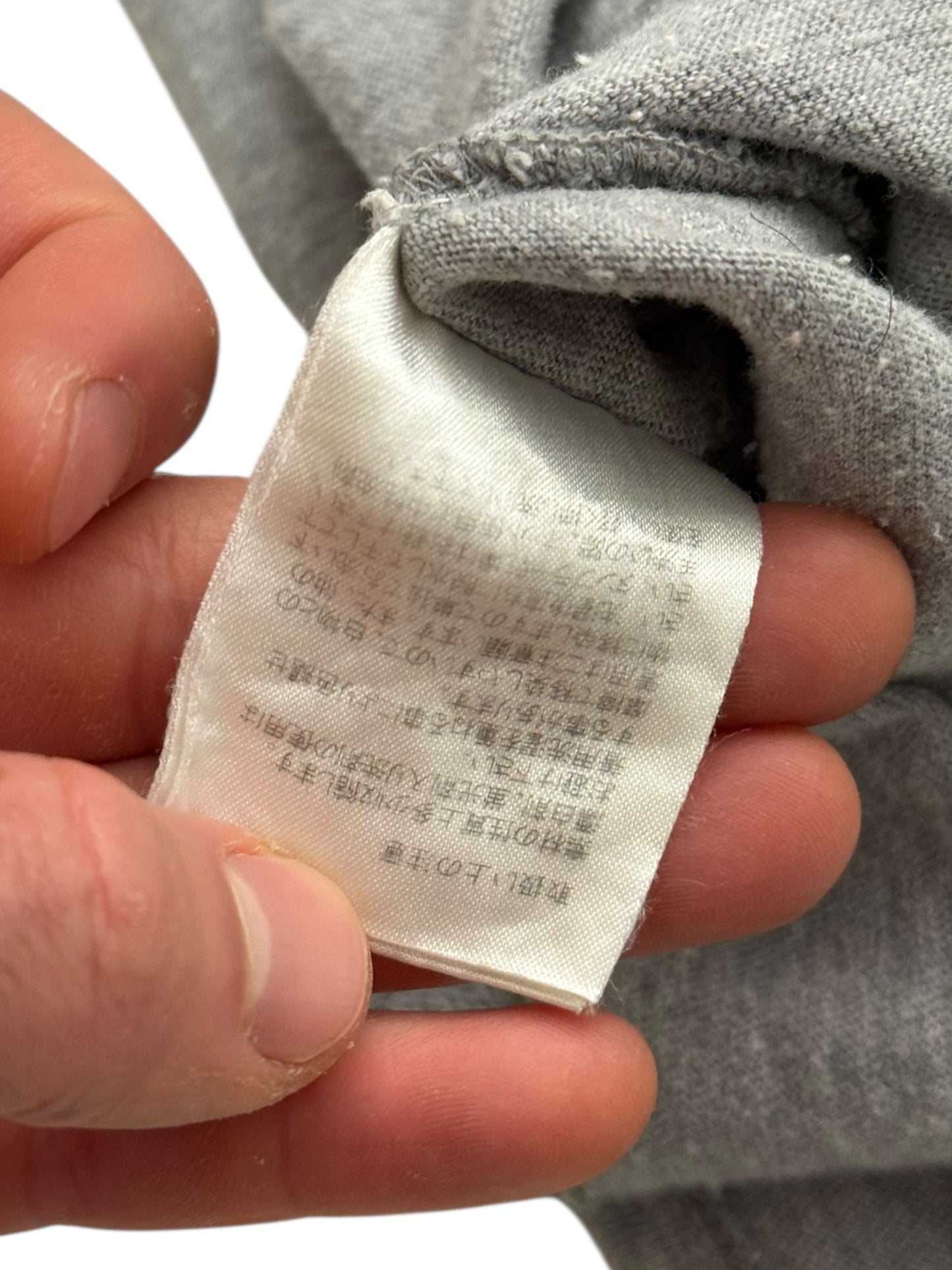 Velvet Pocket Grey Shirt