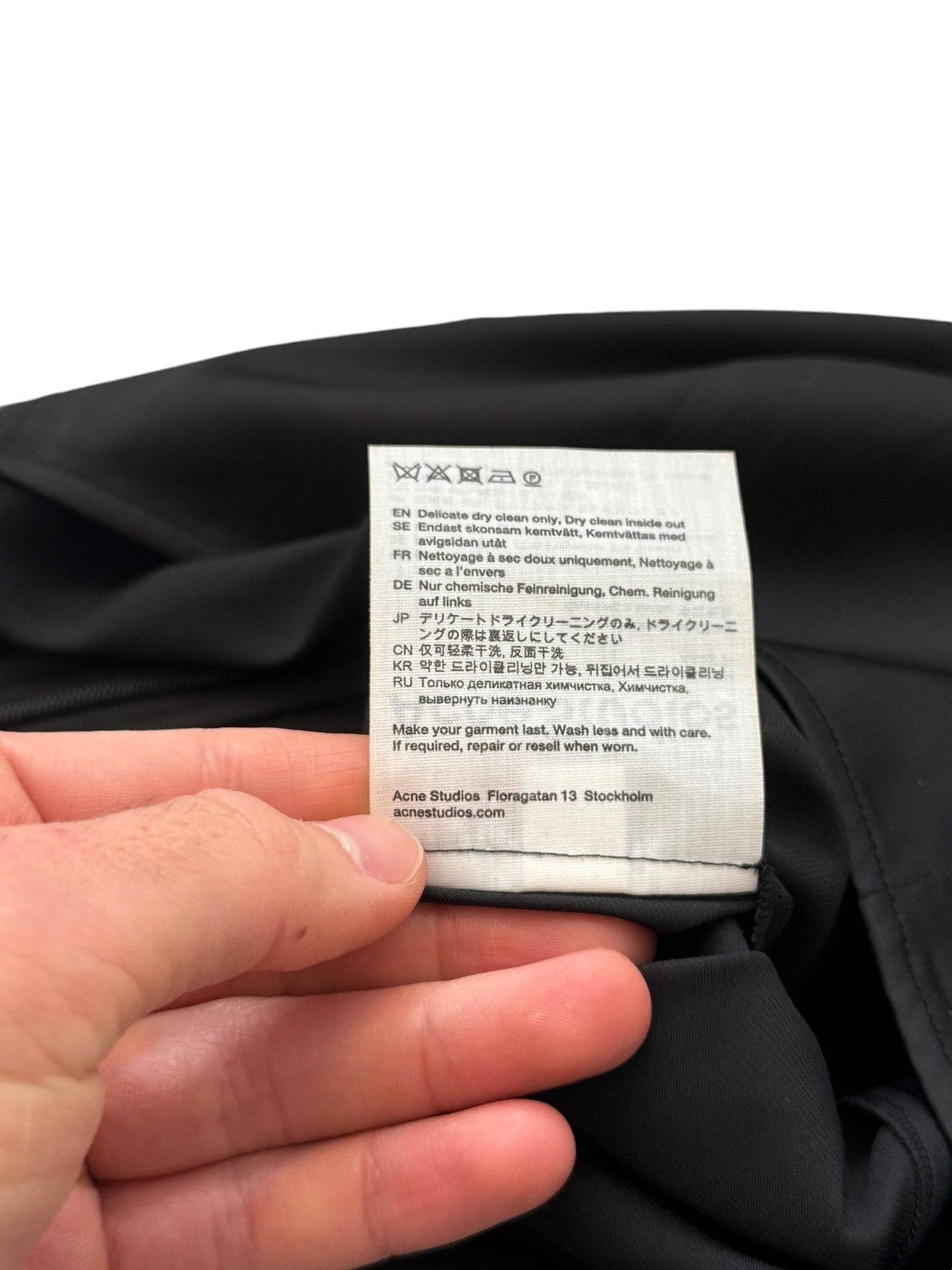 Satin Flared Trouser