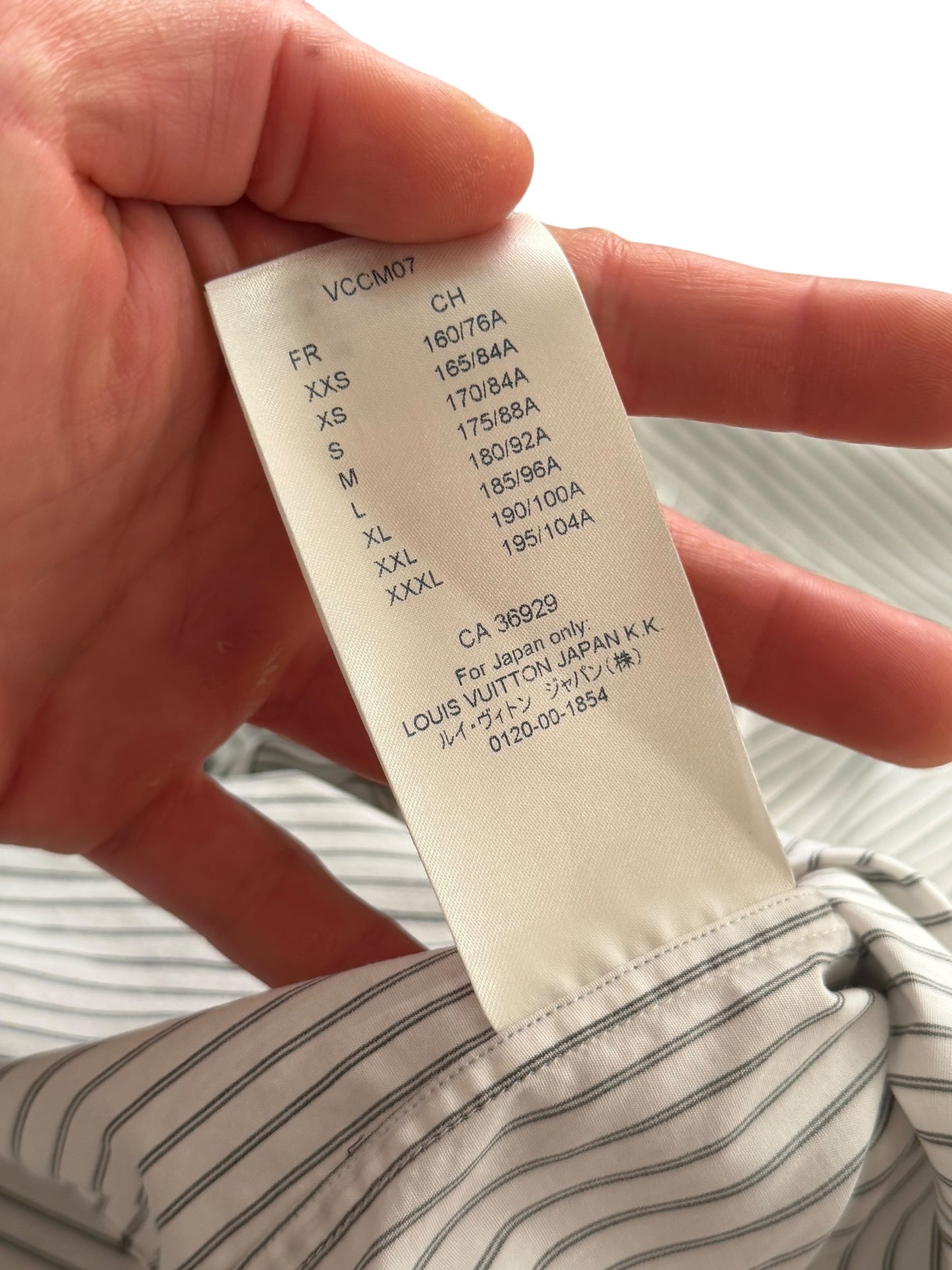 Virgil Abloh Ruffle Stripe Shirt