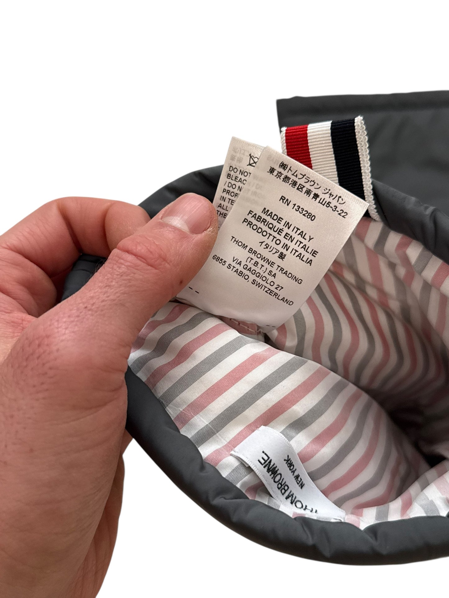 Puffy Mittens with Strap