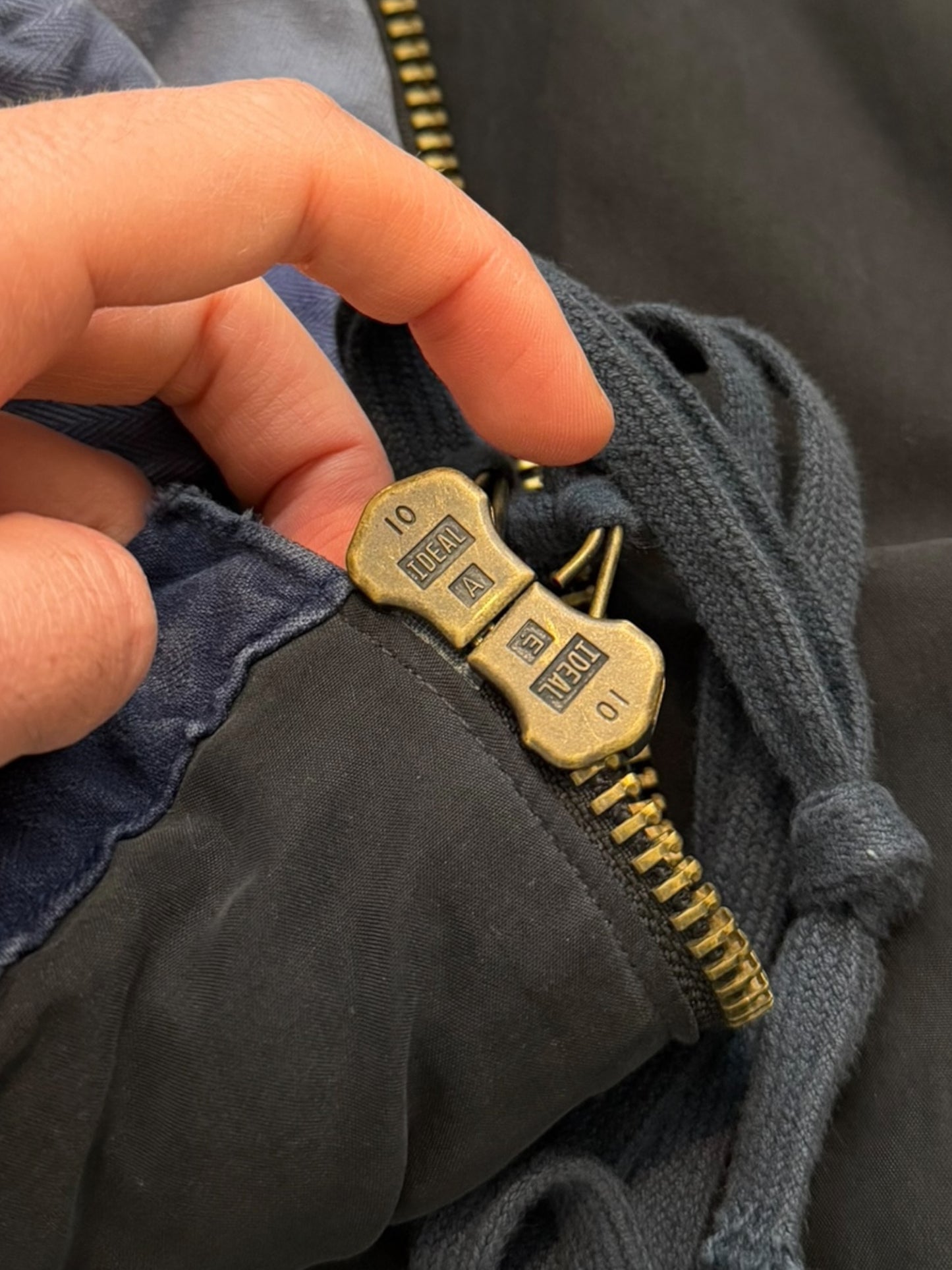 French Workwear Scrapwork Puffer