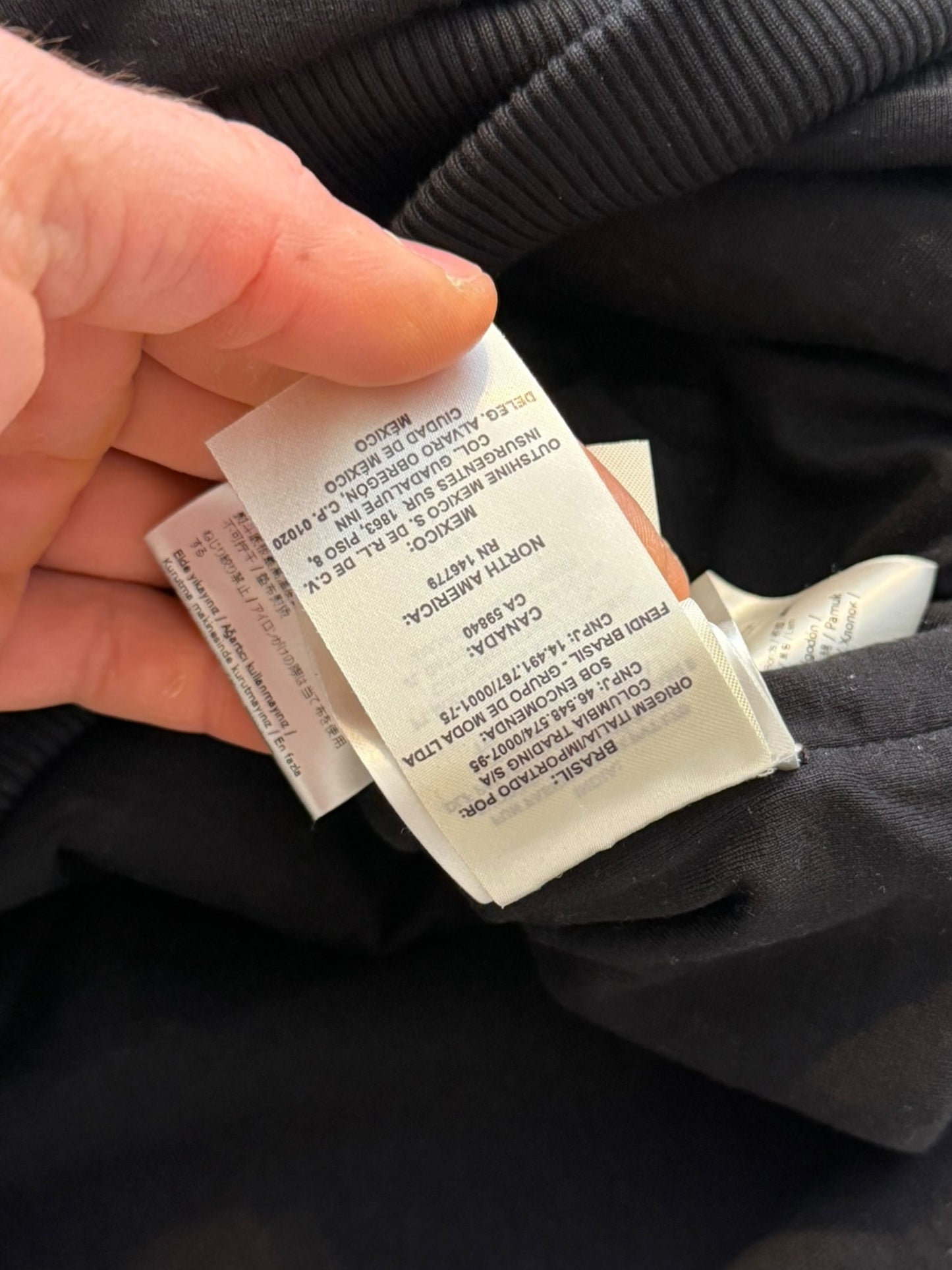 Chain Link Embroidery Zip Hoodie