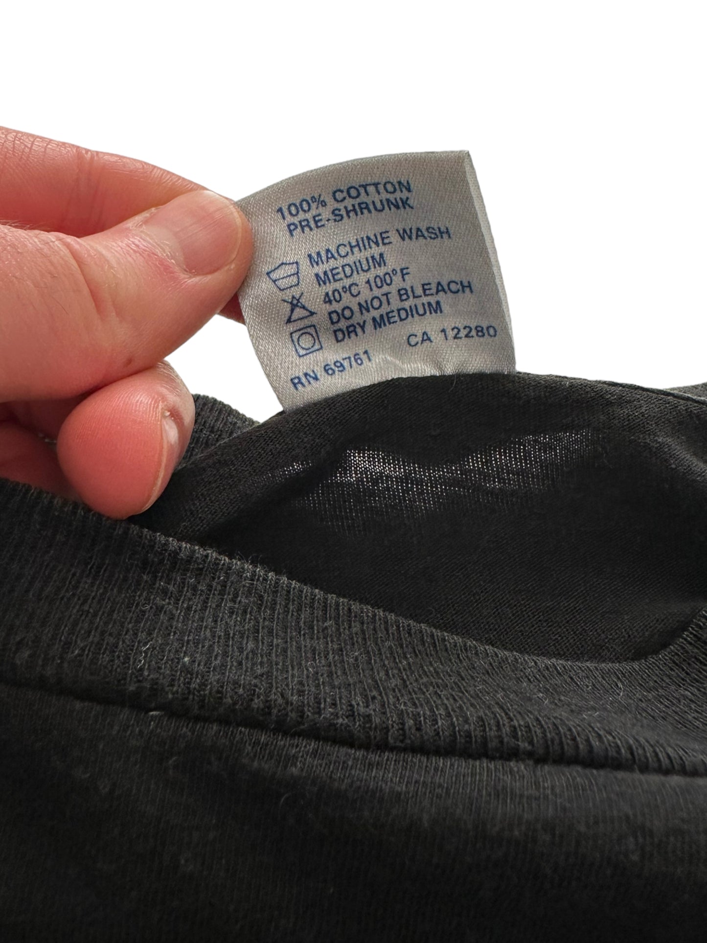 1990 Testament Soul of Black Shirt