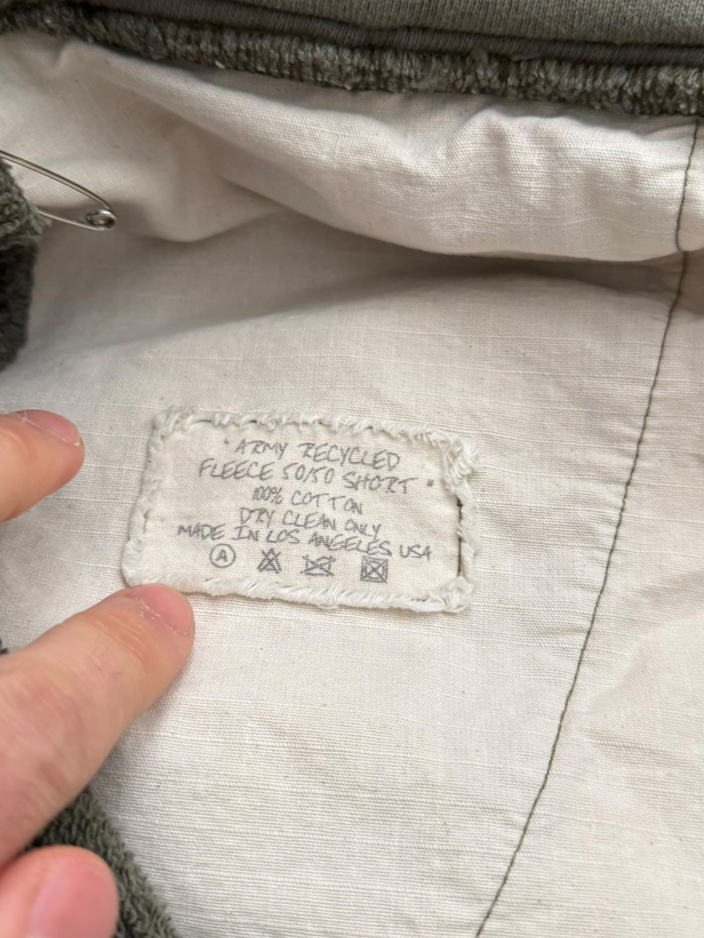 50/50 Split Army Shorts