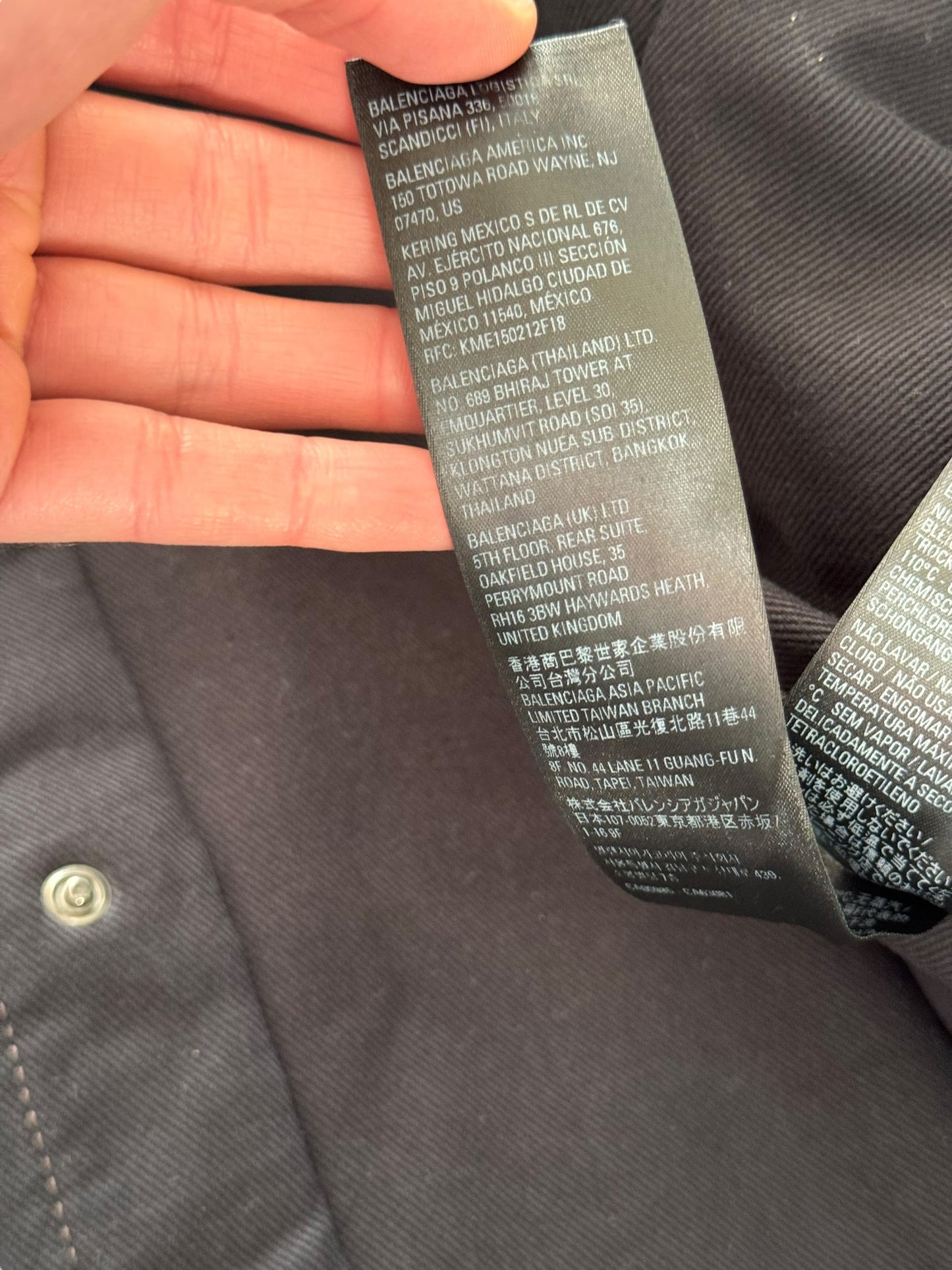 “Mud Show” Silk Padded Double Layer Heavy Denim Work Shirt