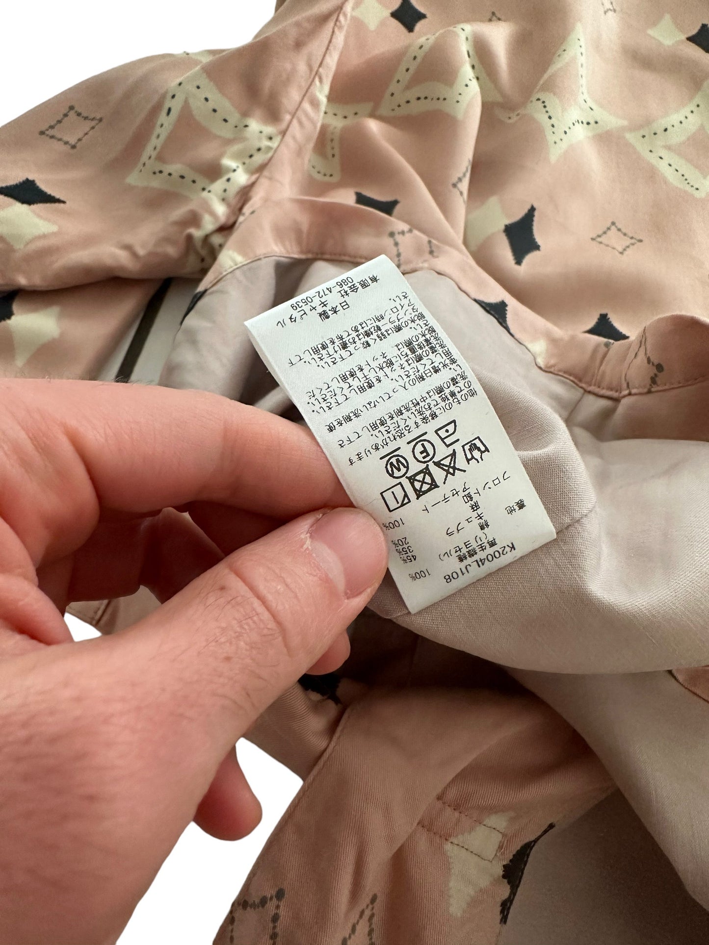 Pink Kung Fu Ainu Satin Jacket