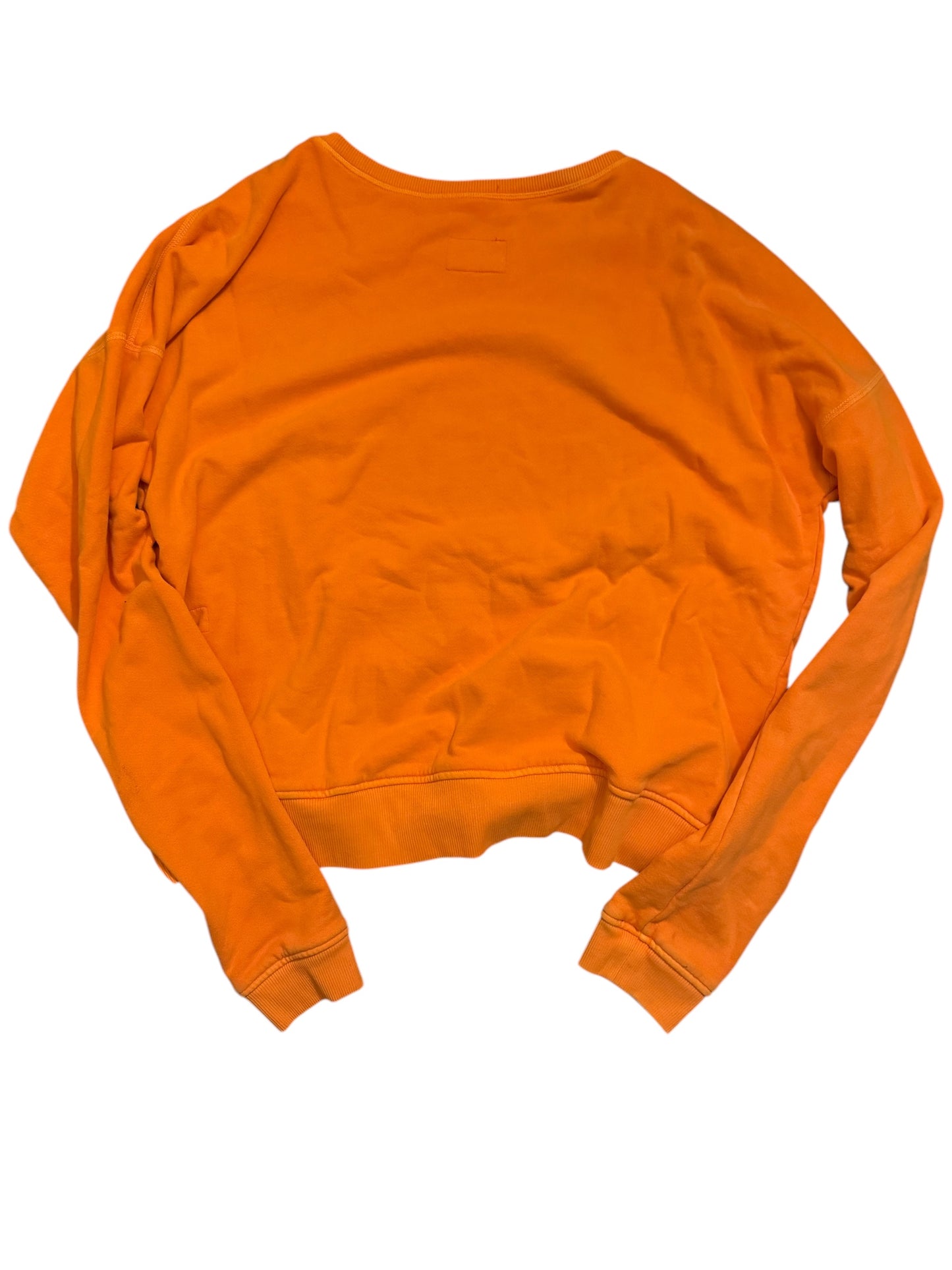 Sample Orange Overdyed Crewneck