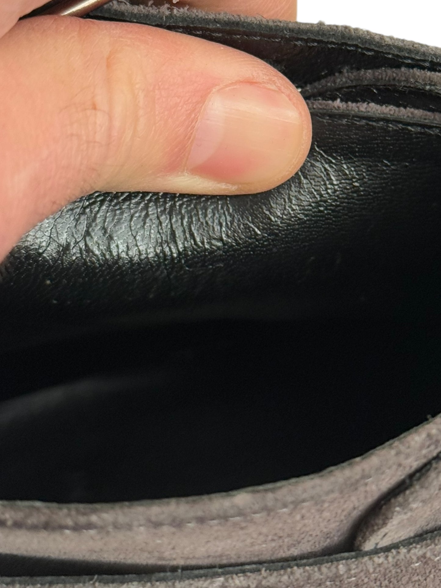 Grey Suede Low Jodhpur Boot