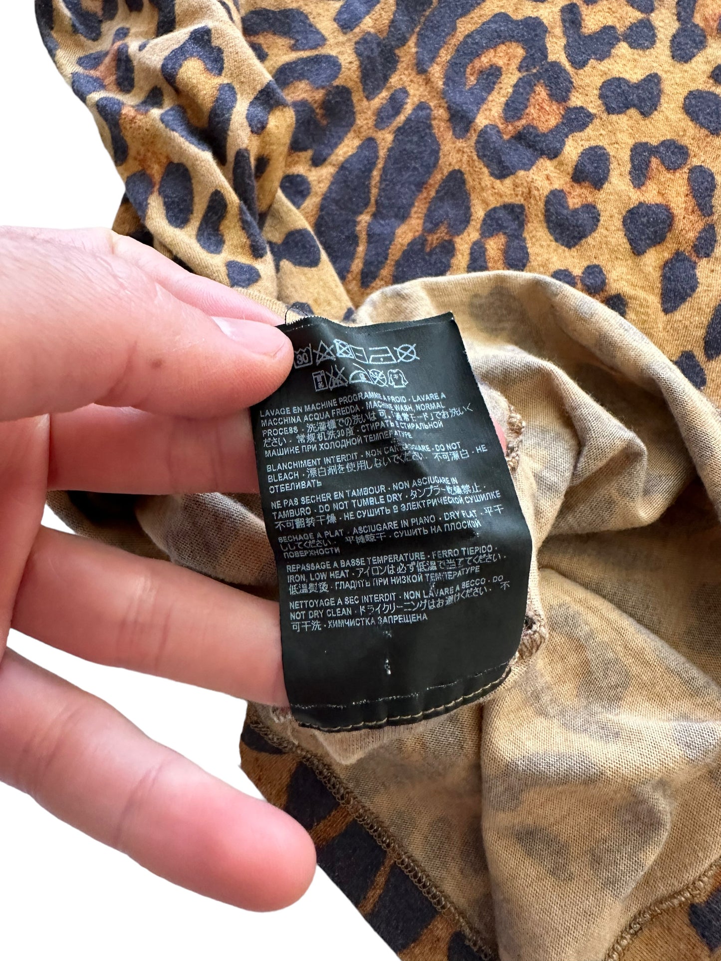 2016 Surf Sounds Leopard Prinr Stud Neck