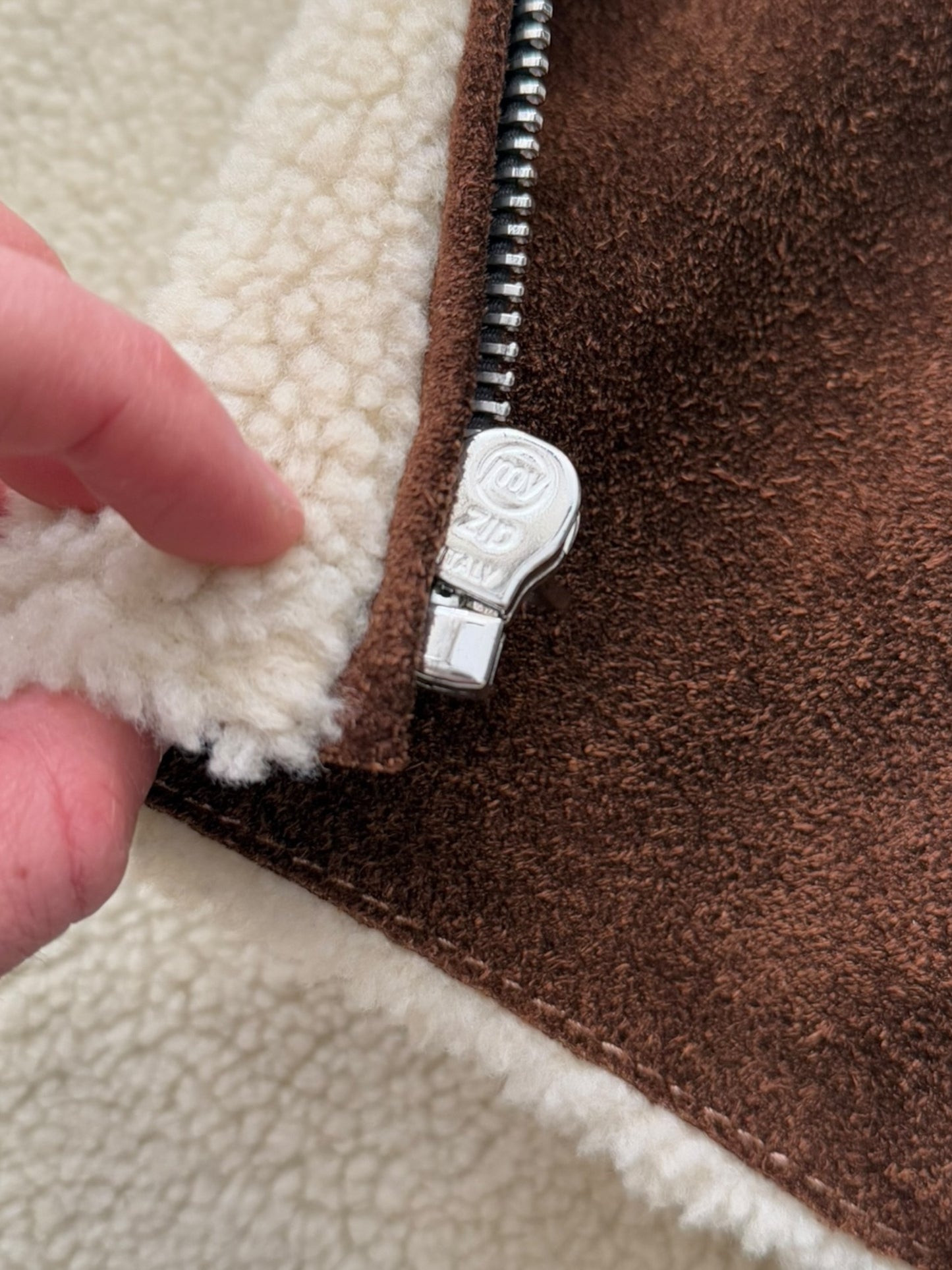 Shearling Leather Vest