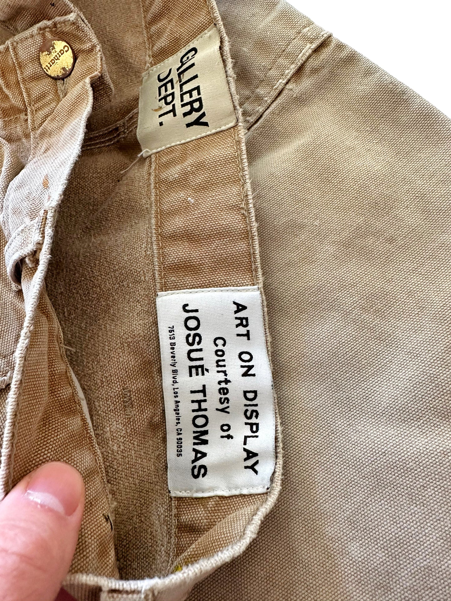 OG VIP Handpainted Carhartt Upcycled Flare