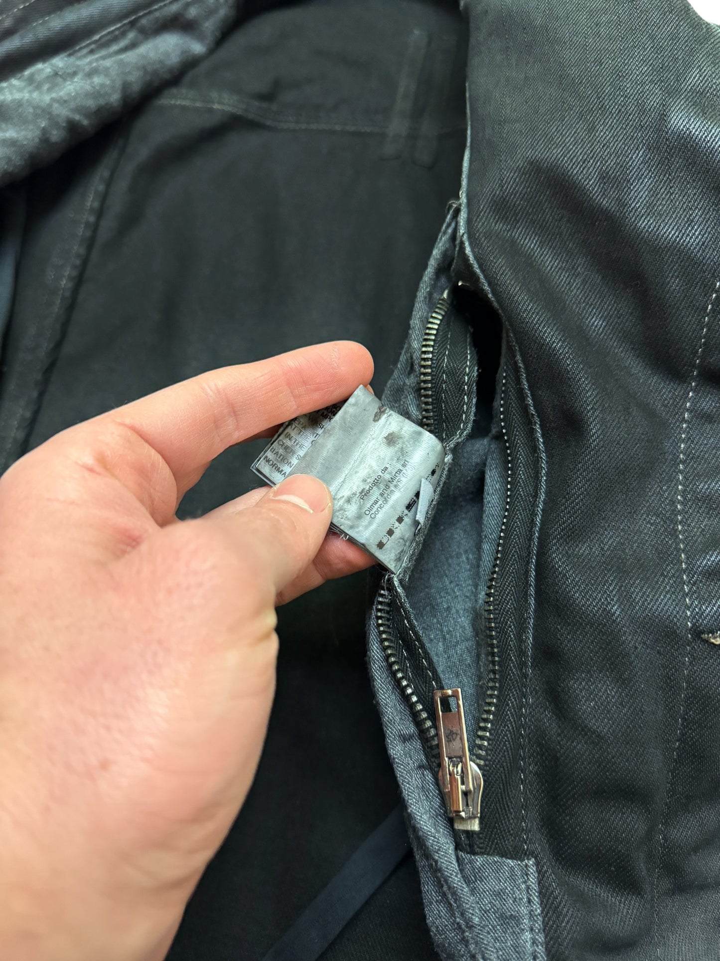 2000’s “Slave” Waxed Denim / Blistered Lamb