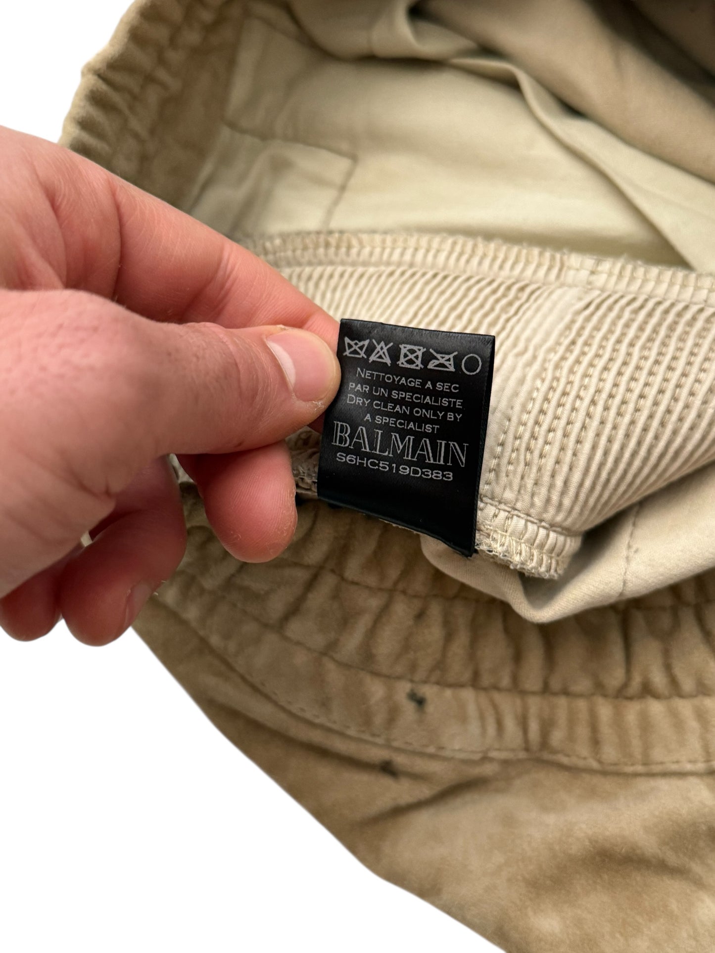 $5000 Suede Lambskin Biker Pant