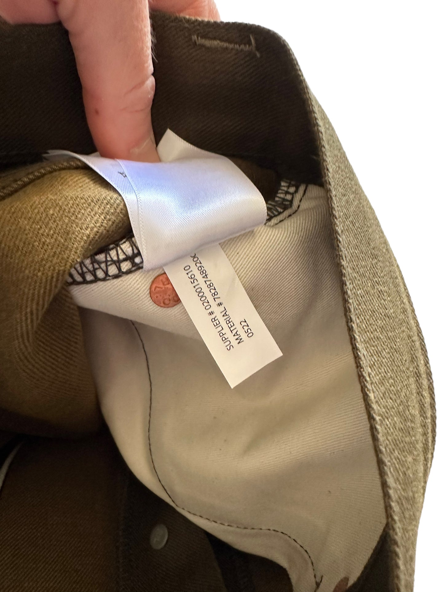 Limited Japanese Selvedge Slim Green Denim