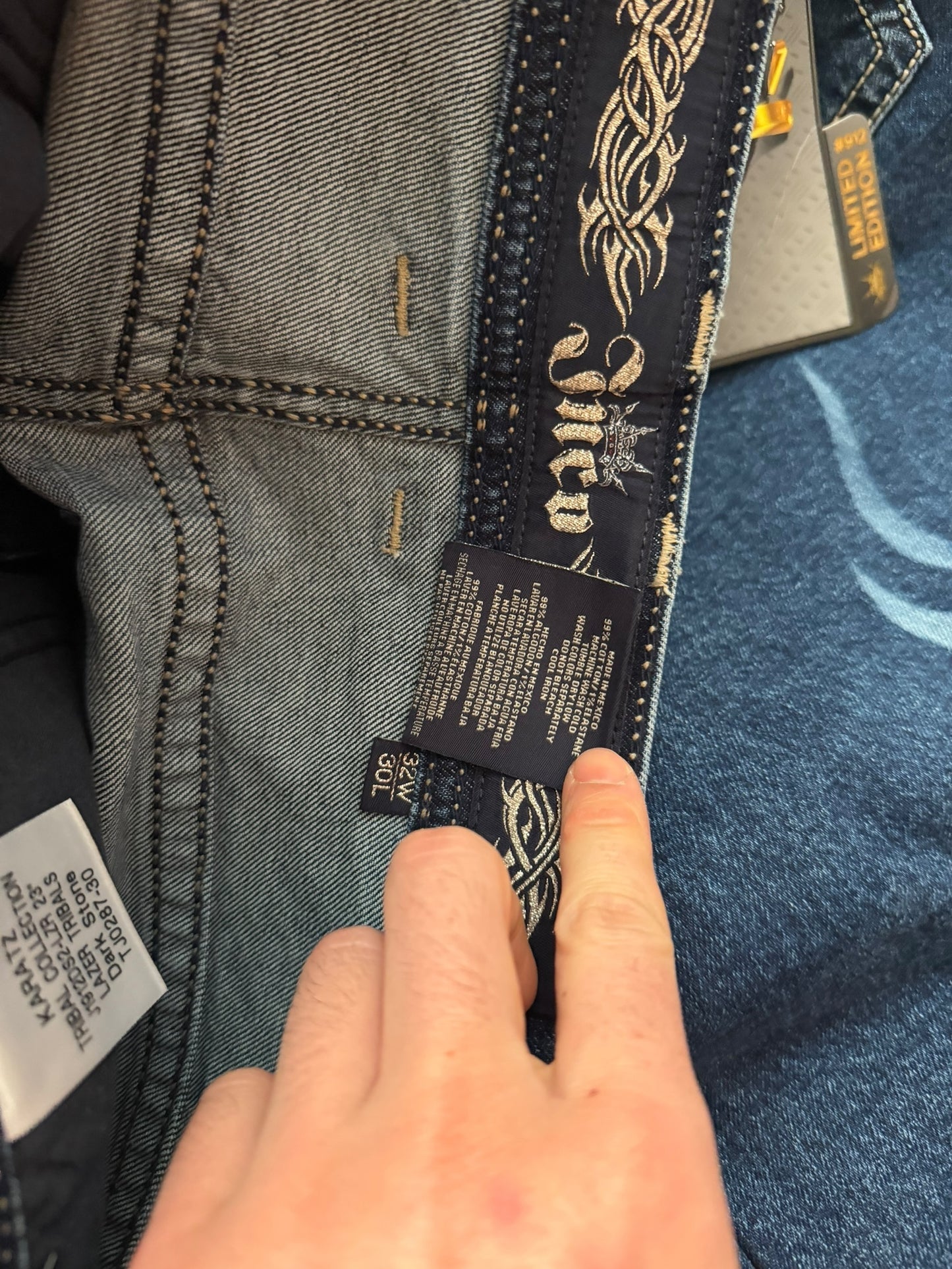 Karatz Tribal Fade Denim