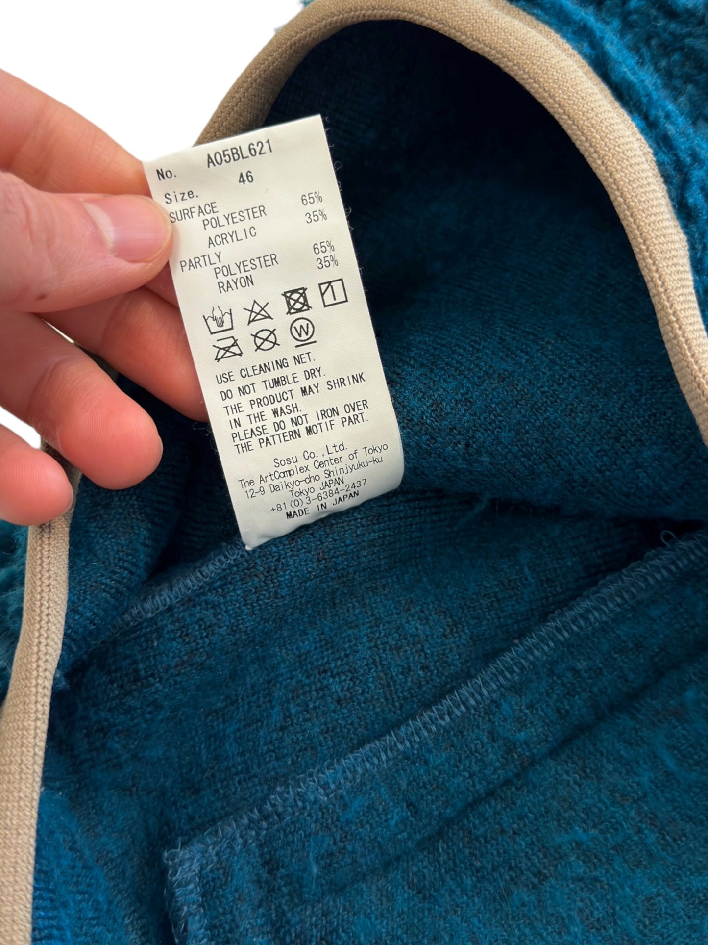 Big Zip Blue Fleece
