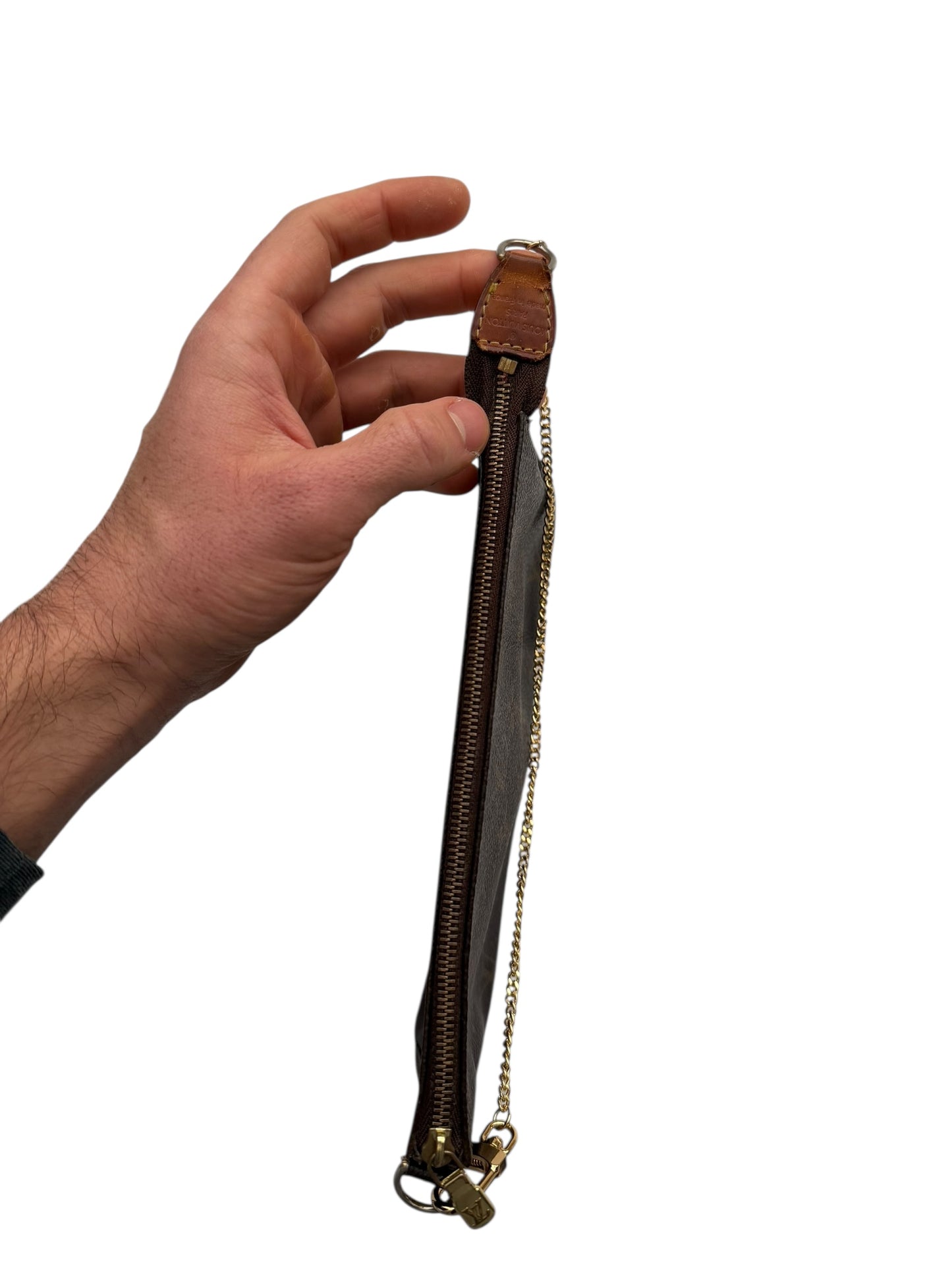 Monogram LV Chain Pochette Bag