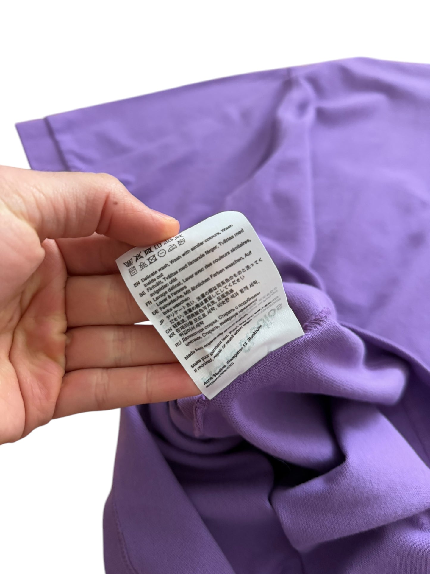 Groovy Oversized Purple Polo