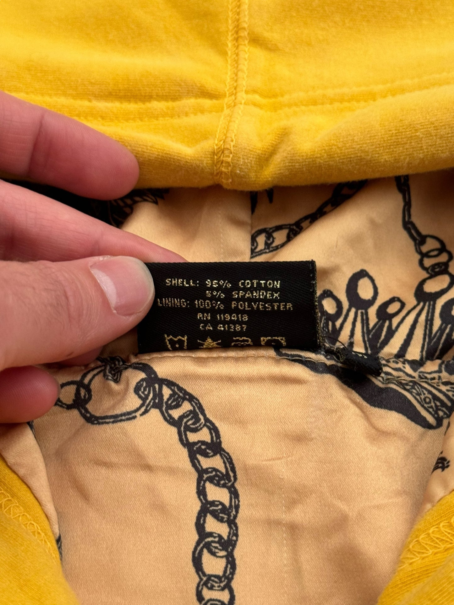 2000’s OG Allover Tattoo Fitted Hoodie (Christian Audiger Label)