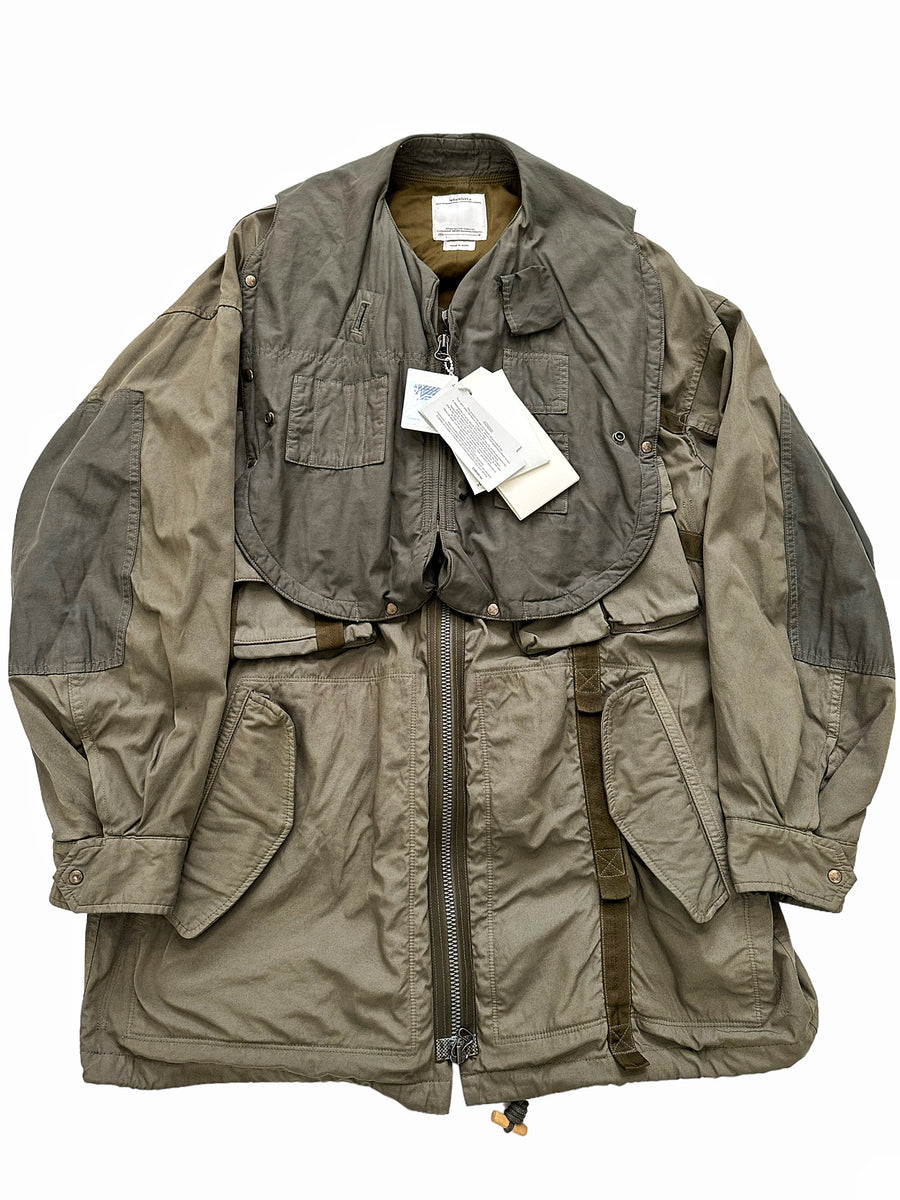 NY/C Layered Paratrooper Coat