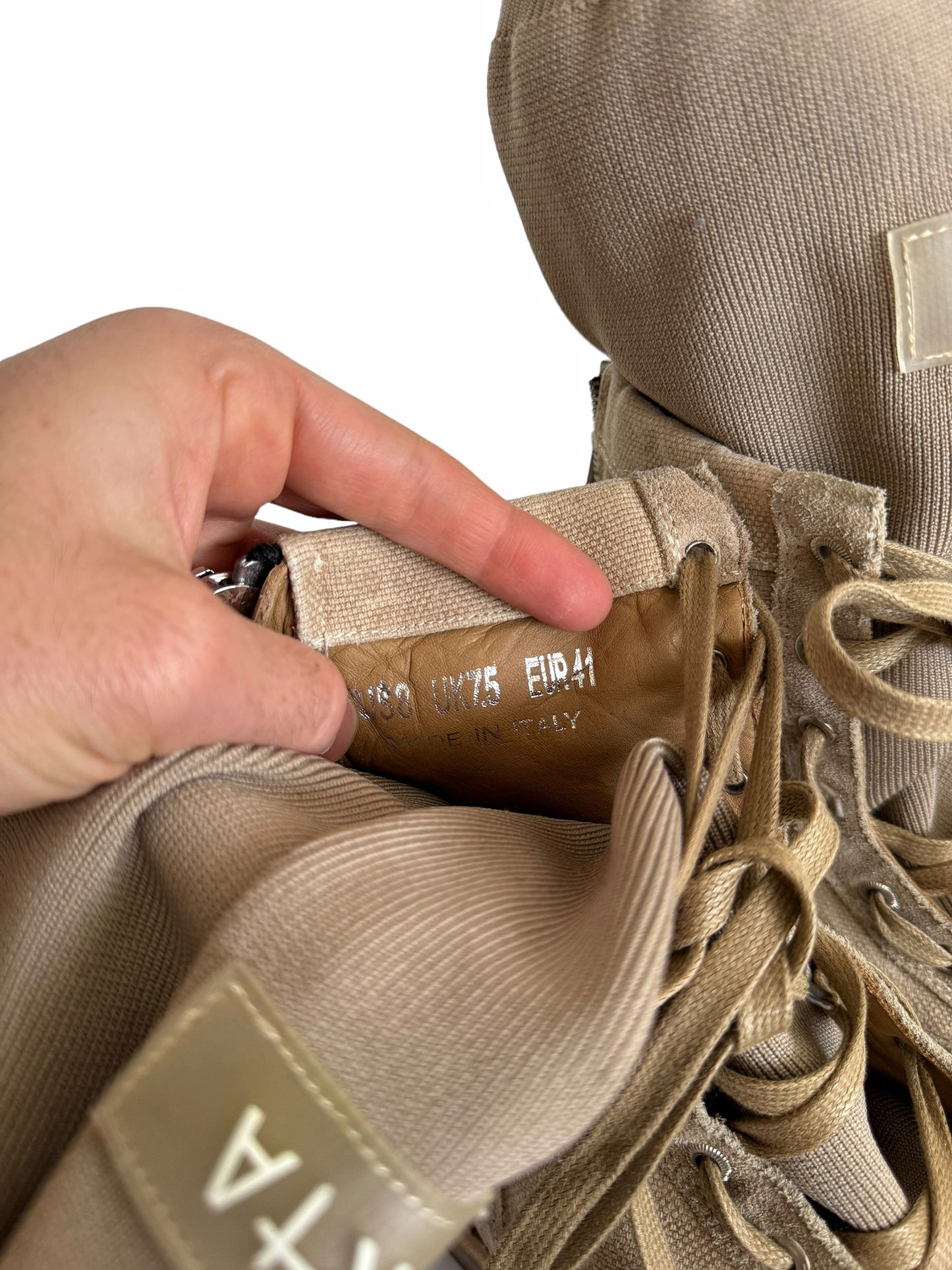 Sock Combat Boot (Suede)