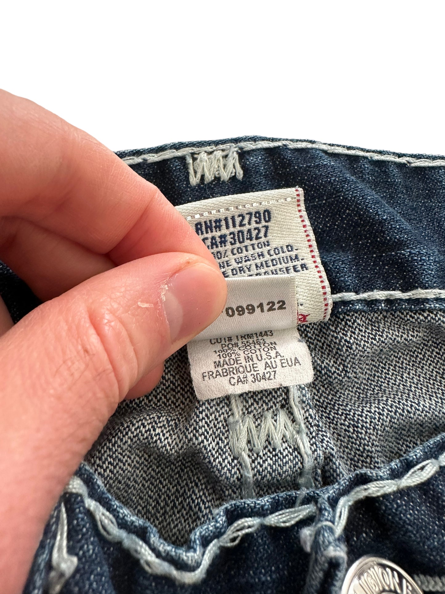 Skinny Contrast Stitch