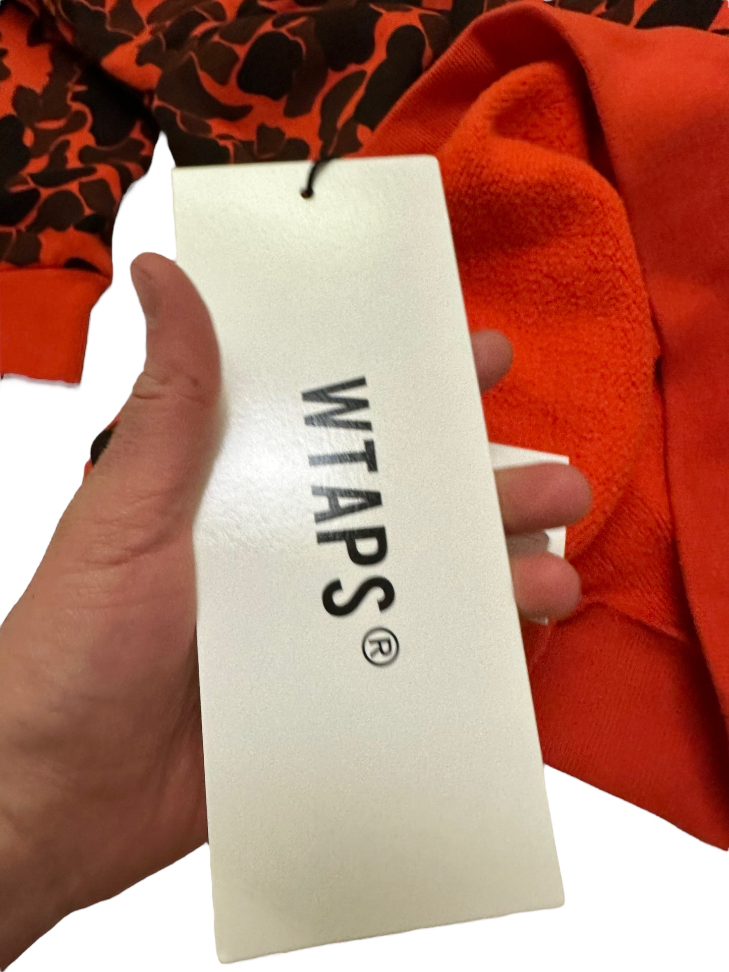 Orange Duck Camo College Logo