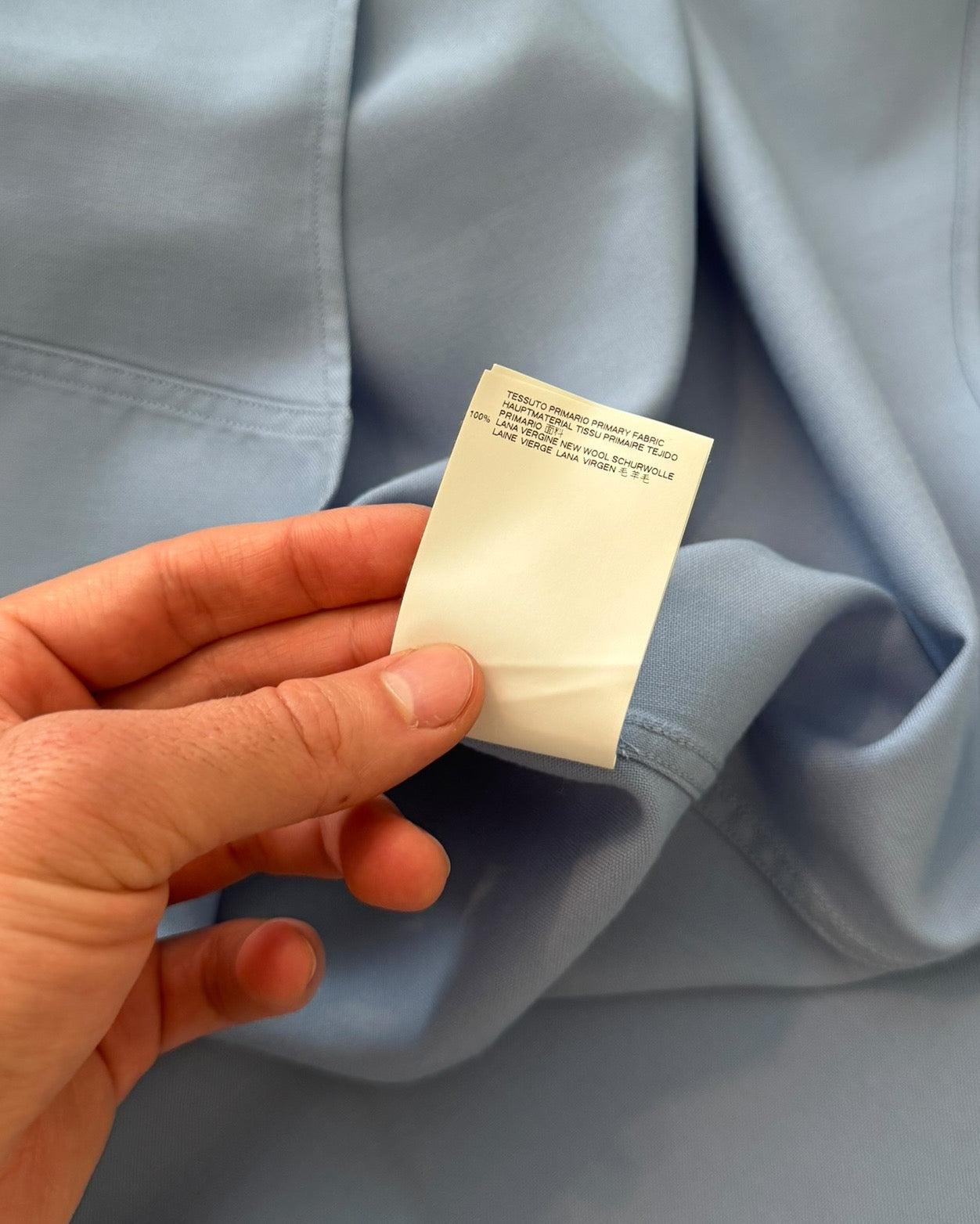 Lightweight Wool Drape Shirt